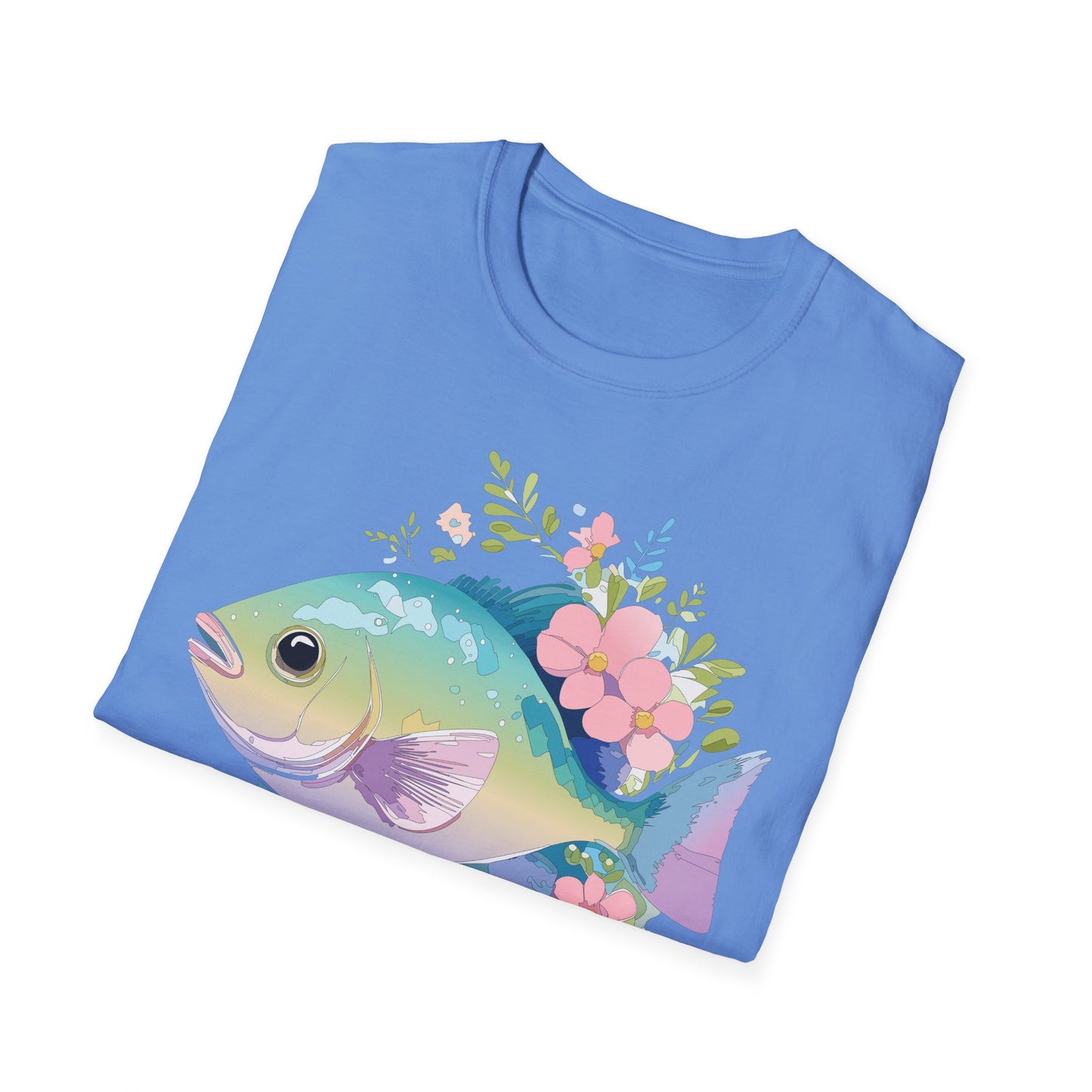 Fish Art Design Shirt, T Shirt with Fish, Graphic Shirt, Tee Shirt with Graphic Design, Shirt with Fish Graphic Art