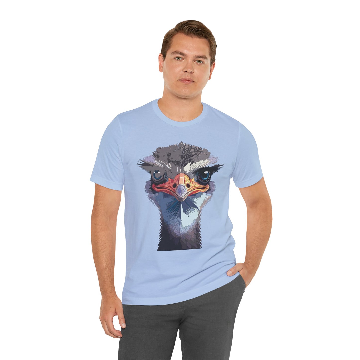 Unisex Animal Shirt, Tee Shirt with Animals, Art Design Tee Shirt, Wild Animals Shirt