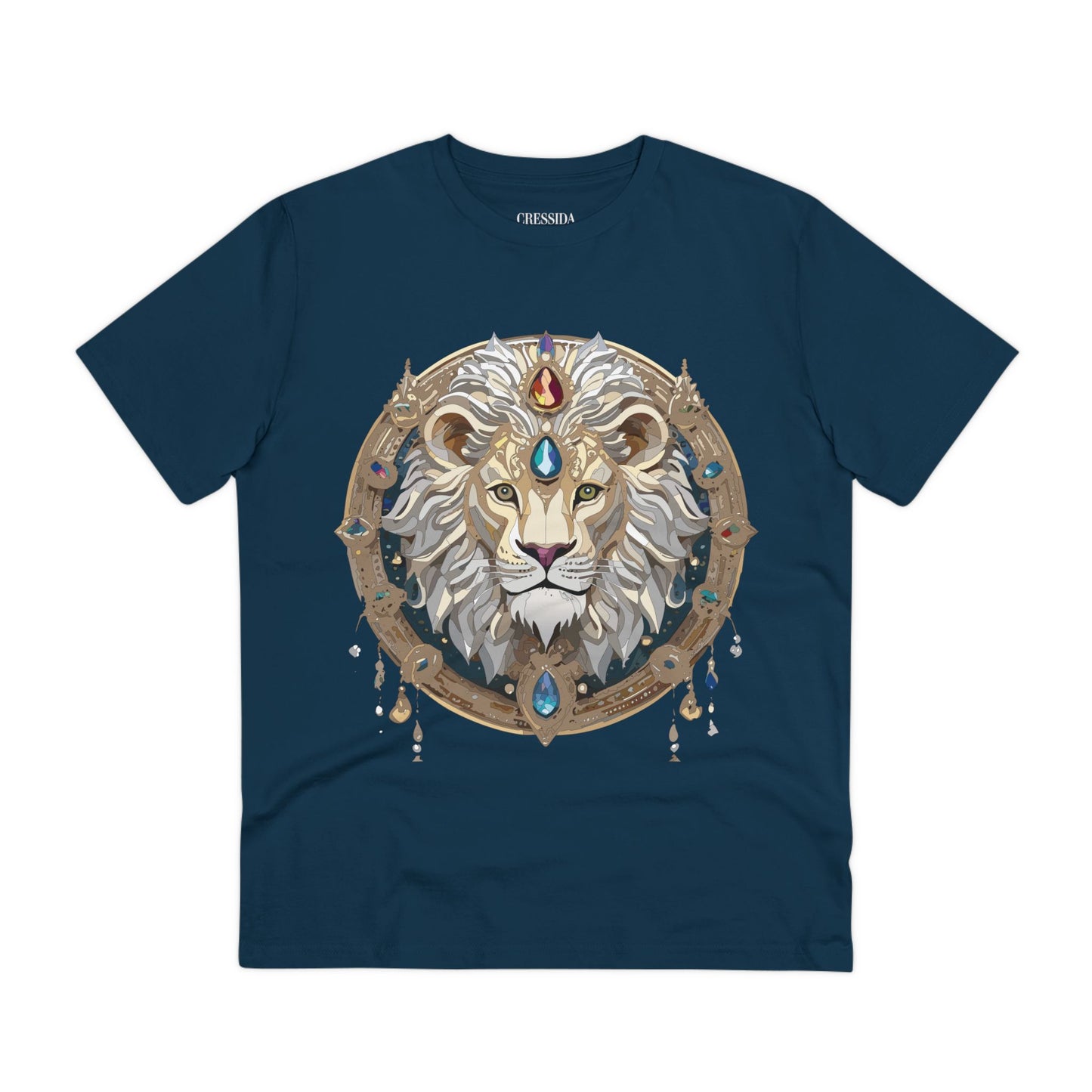 Organic T-shirt with Animals - Lion