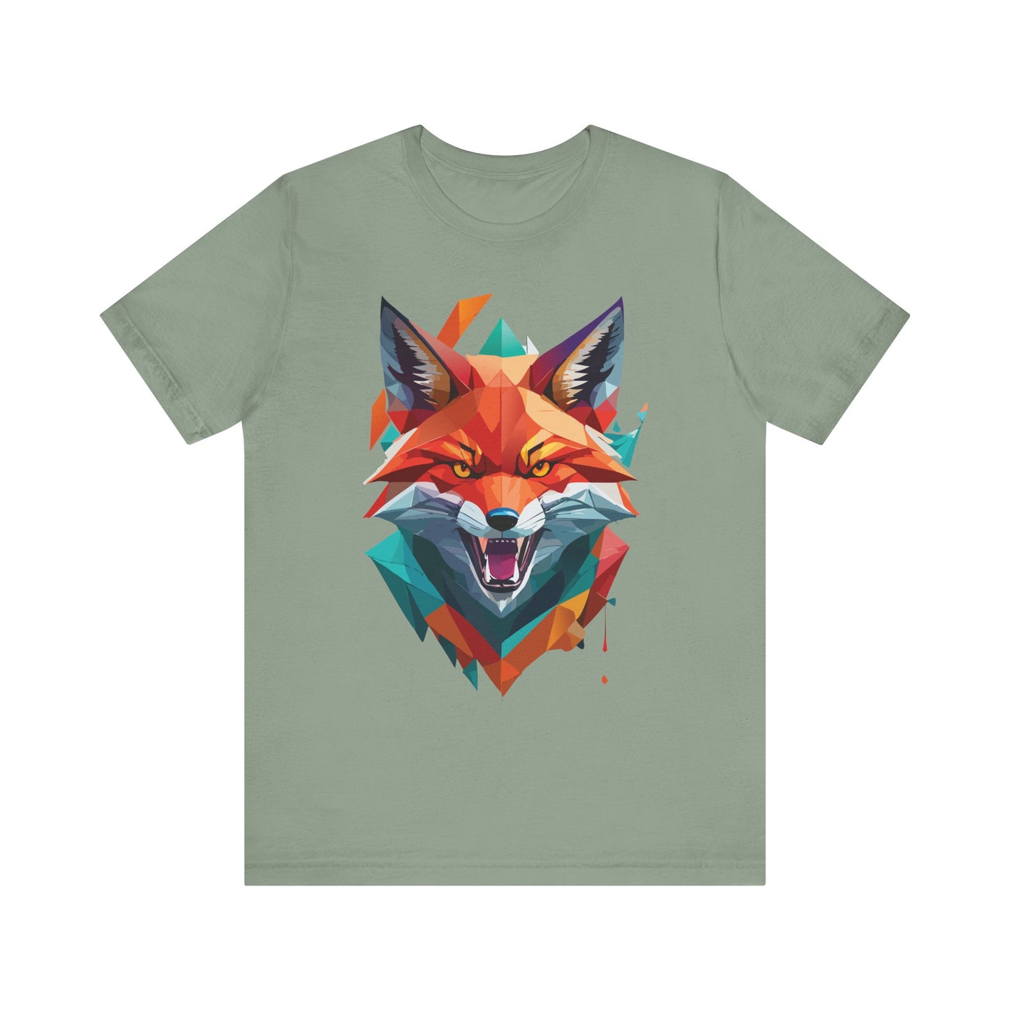 Unisex Animal Shirt, Tee Shirt with Animals, Art Design Tee Shirt, Wild Animals Shirt