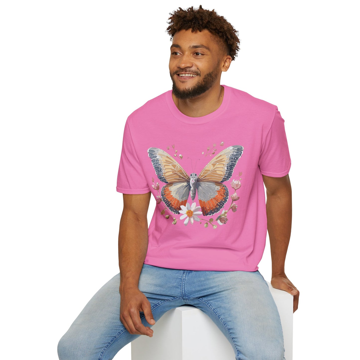 Butterfly Shirt, T Shirt with Butterfly, Monarch Shirt