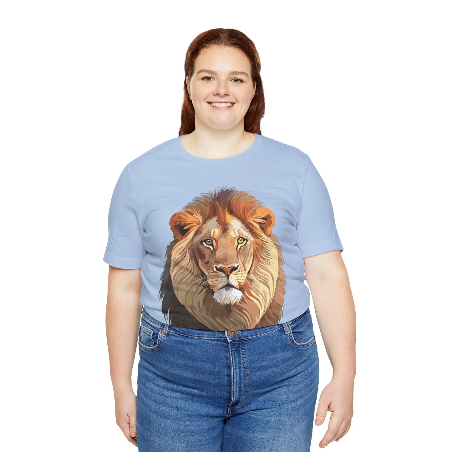 Unisex Animal Shirt, Tee Shirt with Animals, Art Design Tee Shirt, Wild Animals Shirt