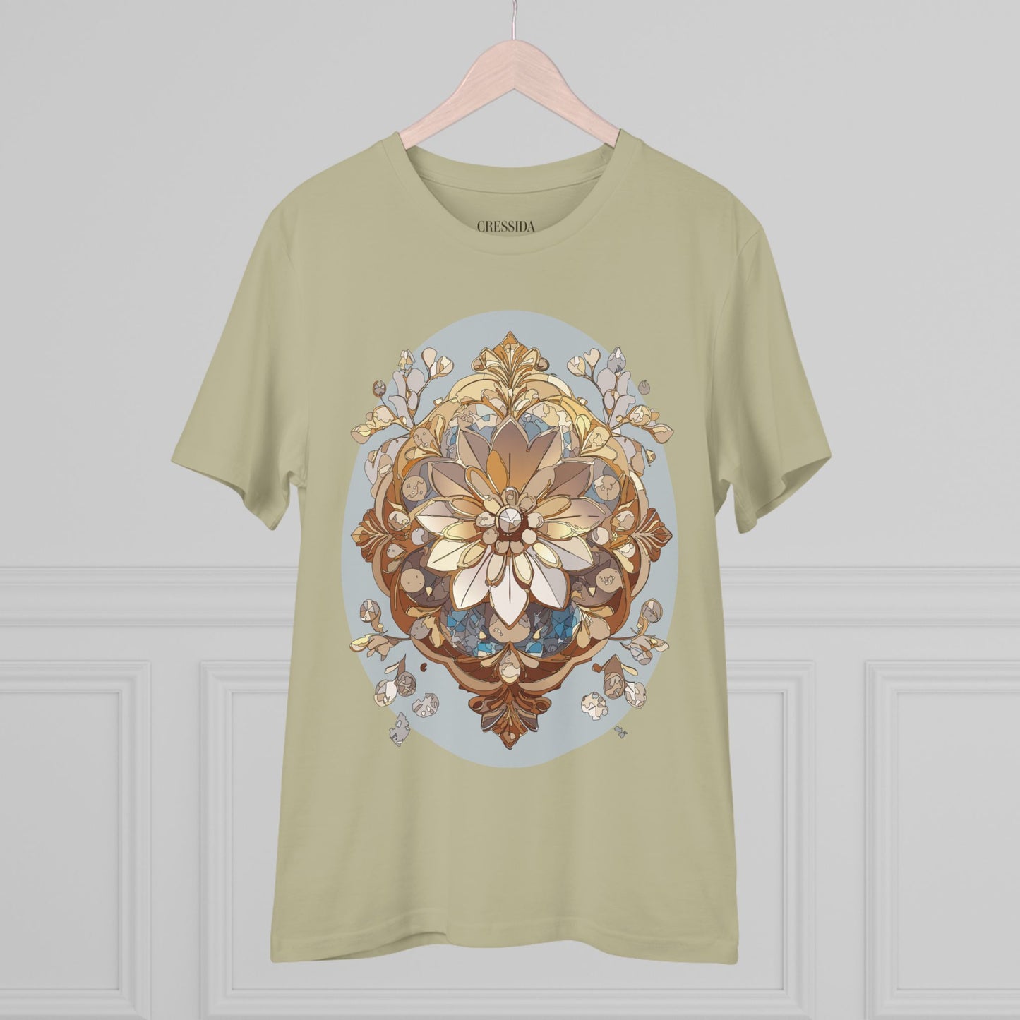 Organic T-shirt with Flower