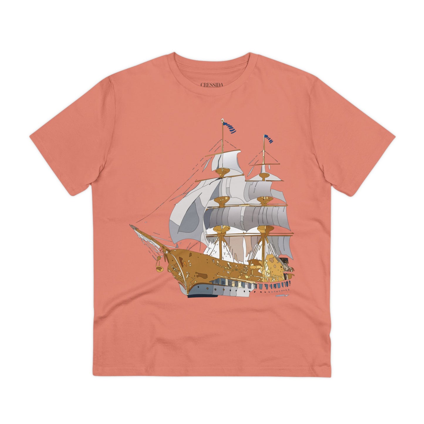 Organic T-shirt with Ship