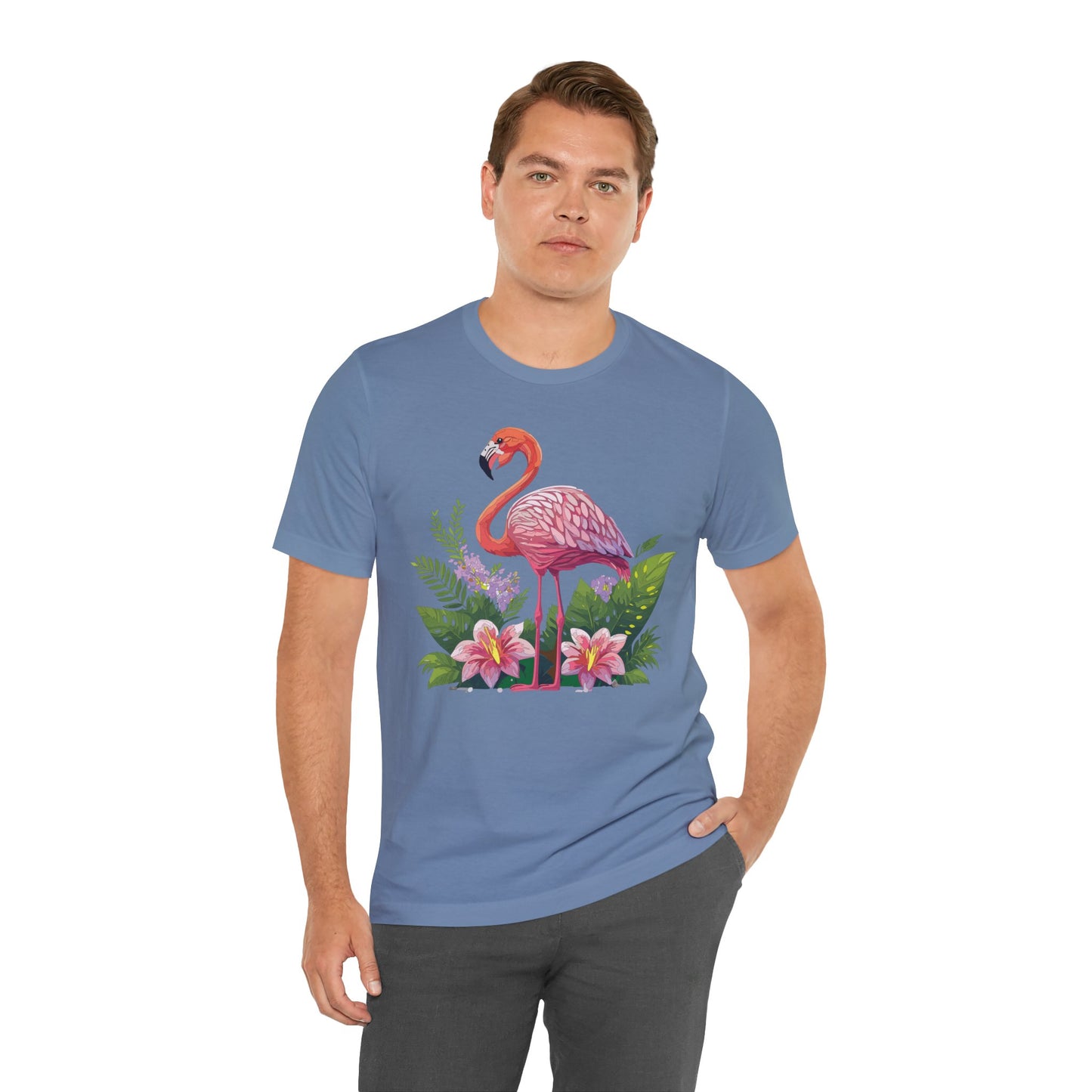 Unisex Animal Shirt, Tee Shirt with Animals, Art Design Tee Shirt, Wild Animals Shirt