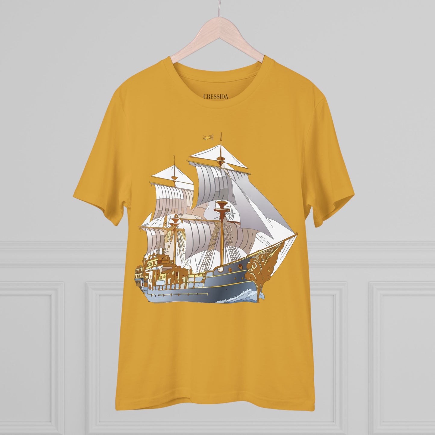 Organic T-shirt with Ship