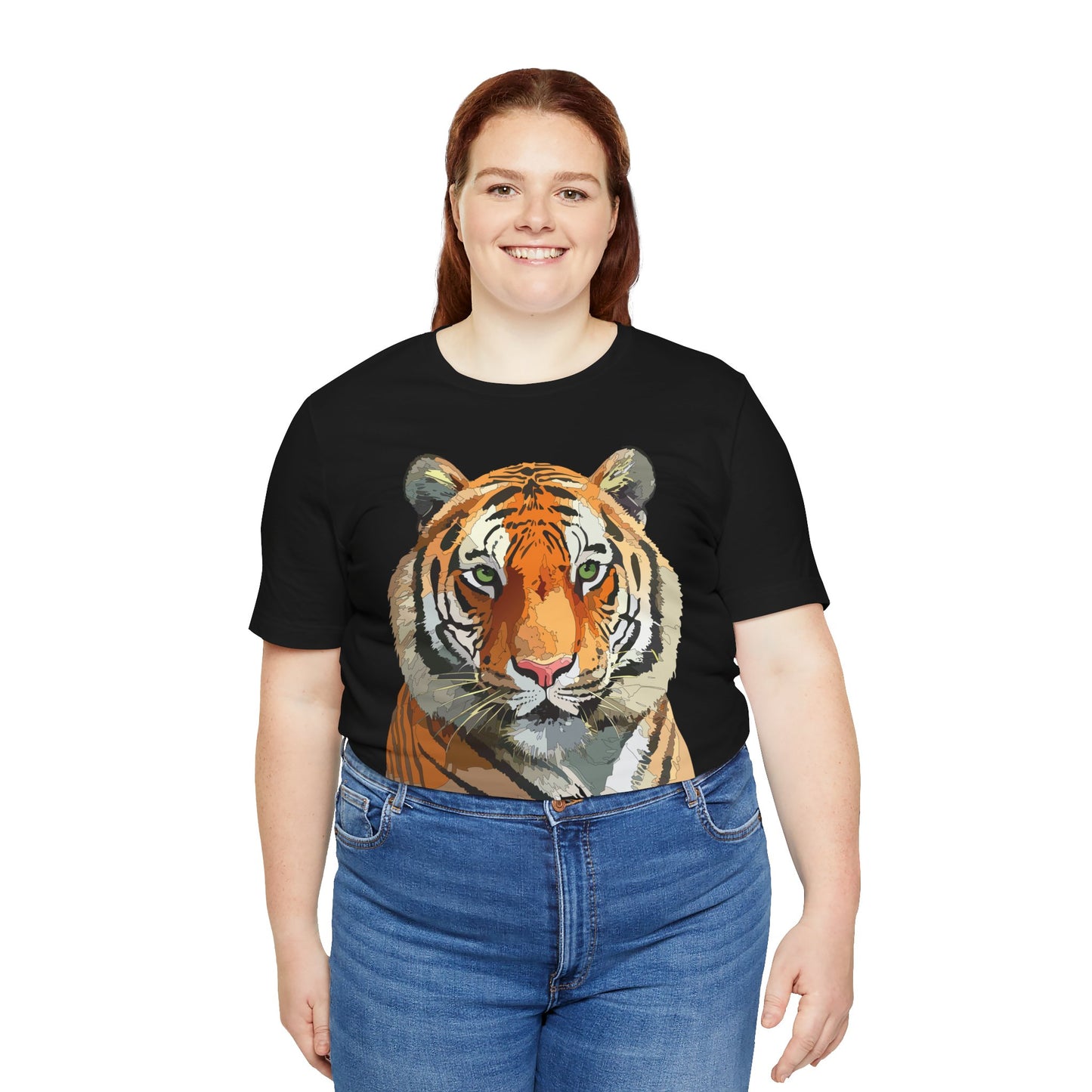 Unisex Animal Shirt, Tee Shirt with Animals, Art Design Tee Shirt, Wild Animals Shirt