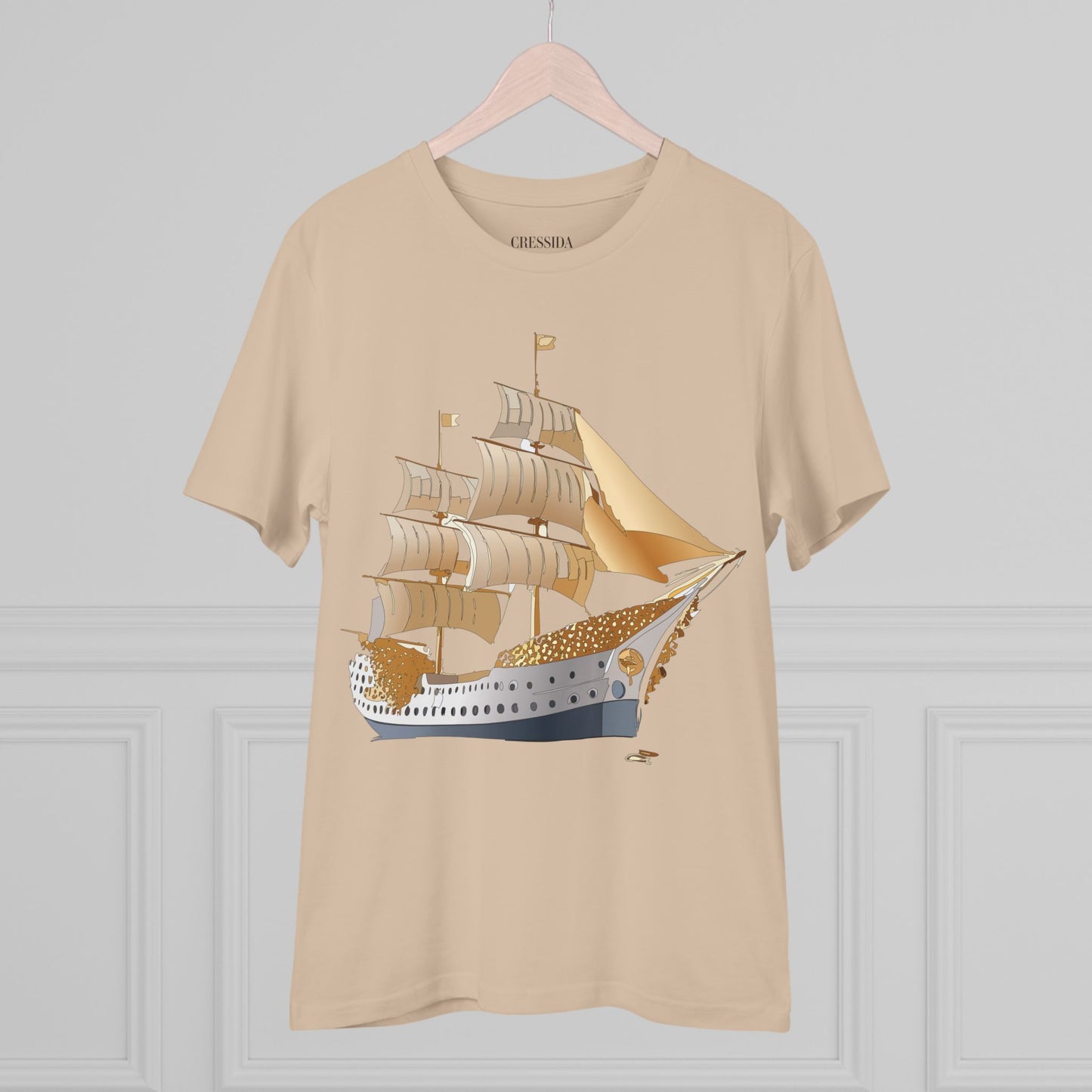 Organic T-shirt with Ship