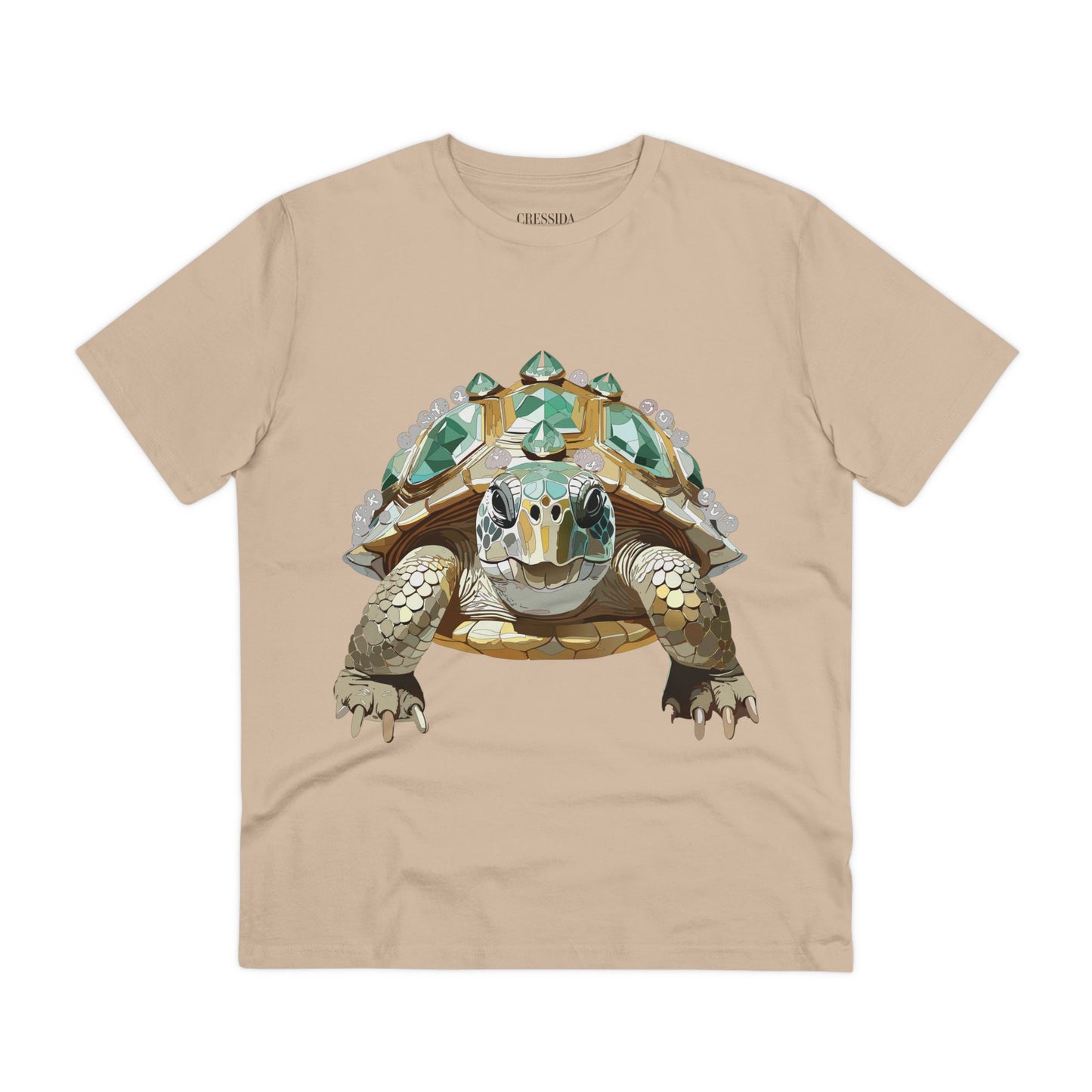 Organic T-shirt with Animals - Turtle