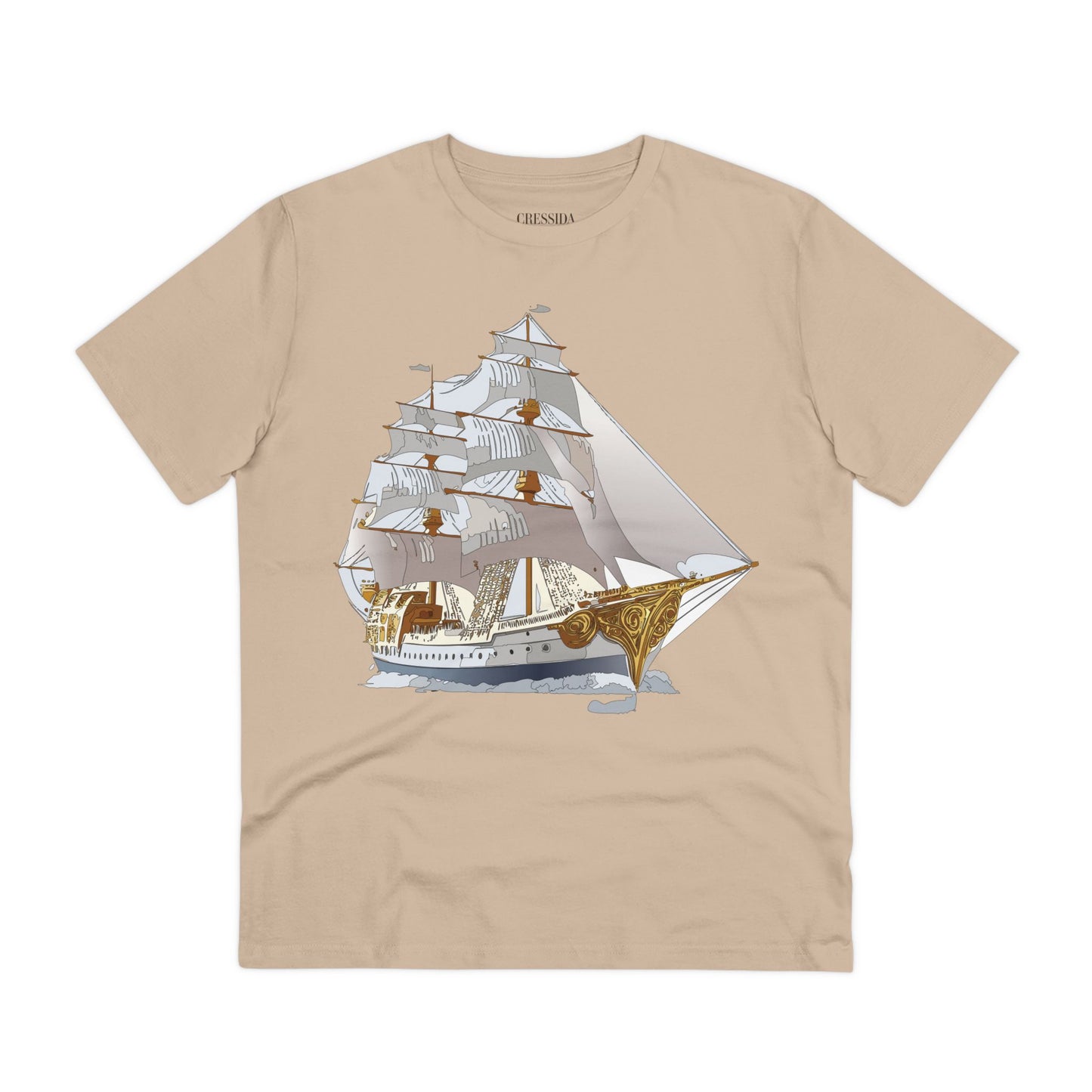 Organic T-shirt with Ship