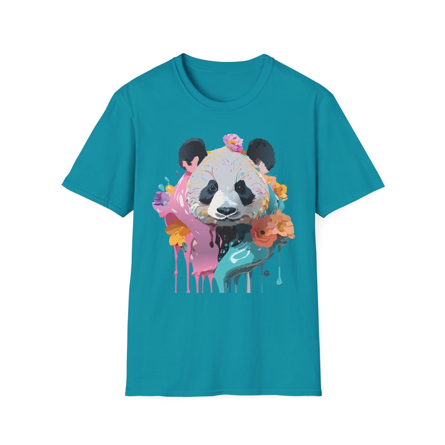 Panda Shirt, T Shirt with Panda, Animal Shirt, Tee Shirt with Animals