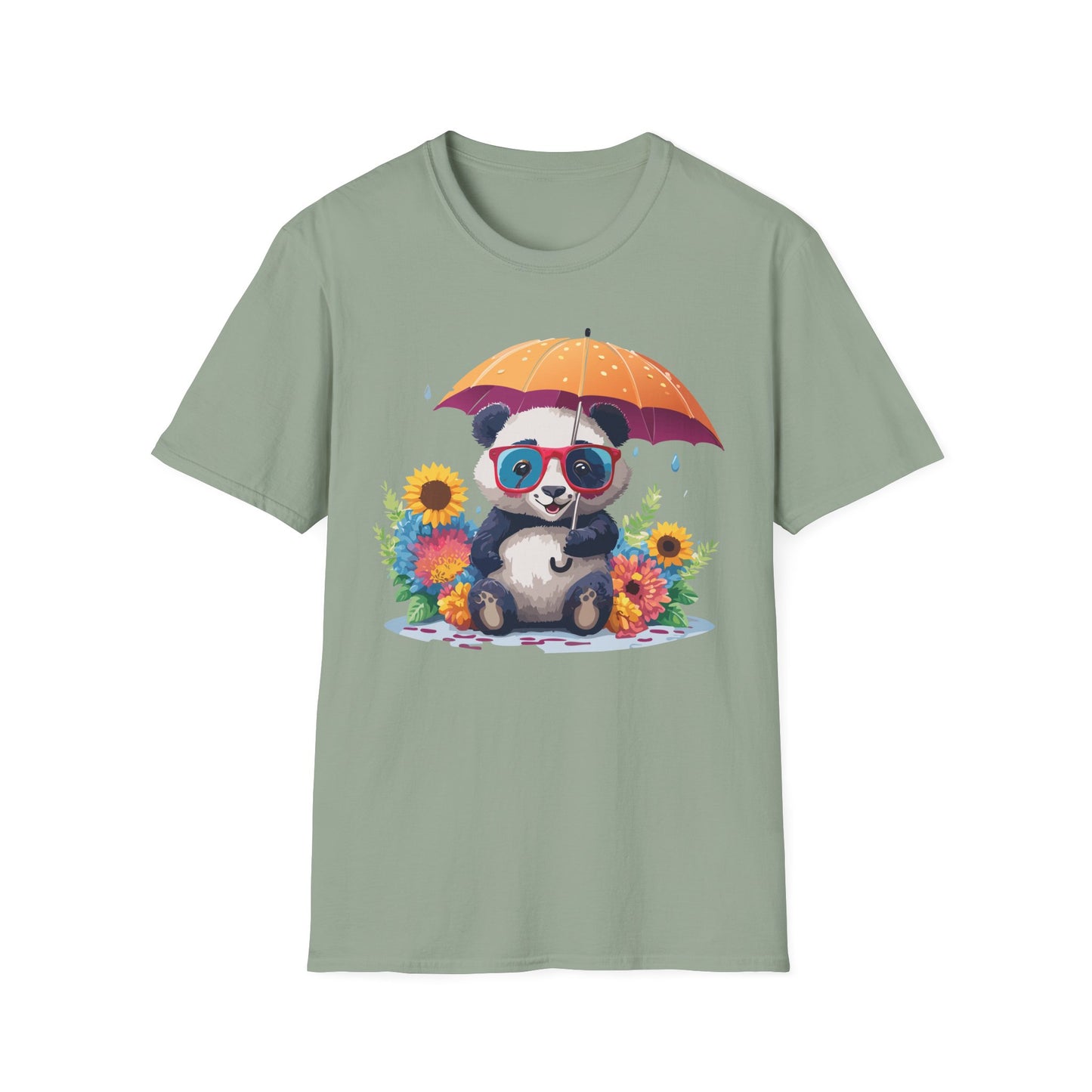 Panda Shirt, T Shirt with Panda, Animal Shirt, Tee Shirt with Animals