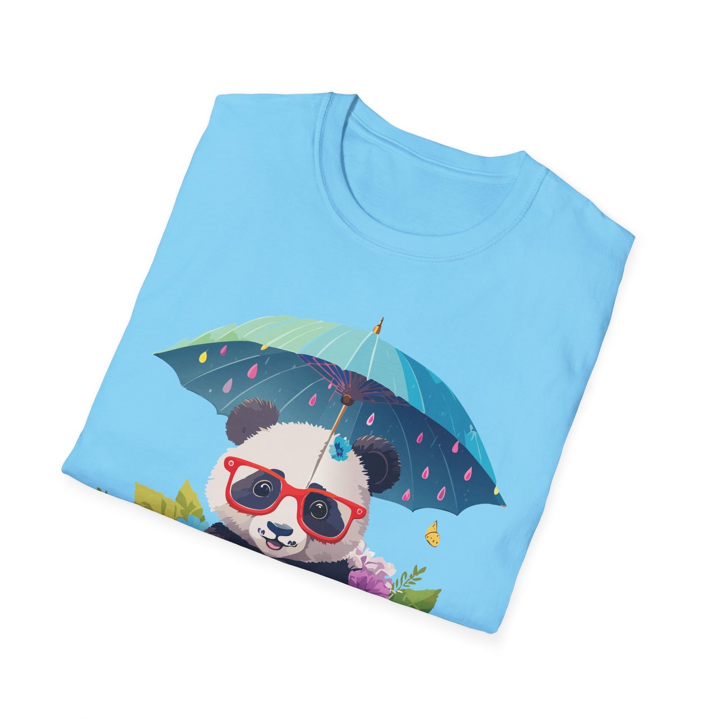 Panda Shirt, T Shirt with Panda, Animal Shirt, Tee Shirt with Animals