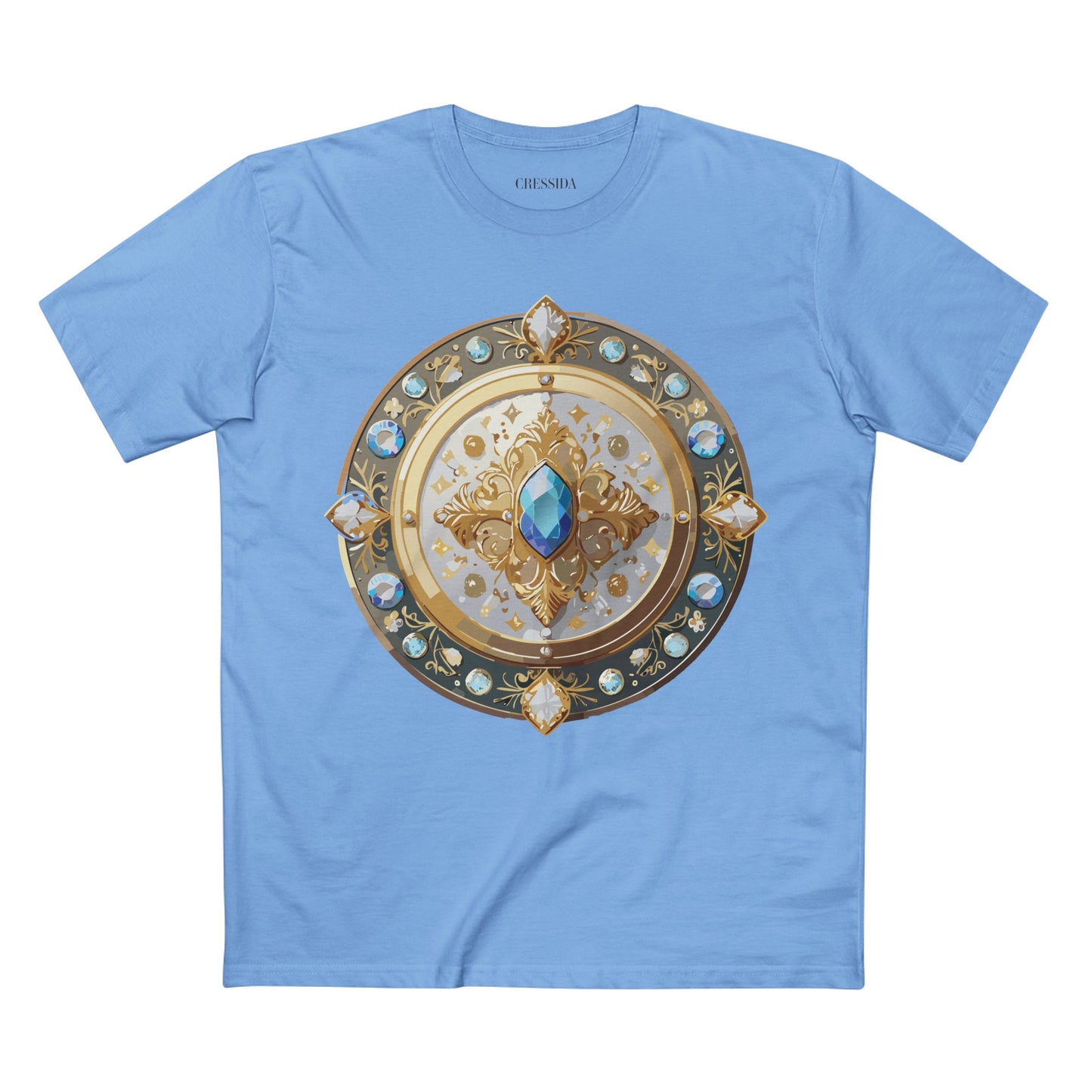 Medallion Shirt, Shirt with Medallion, Tee Shirt with Medal