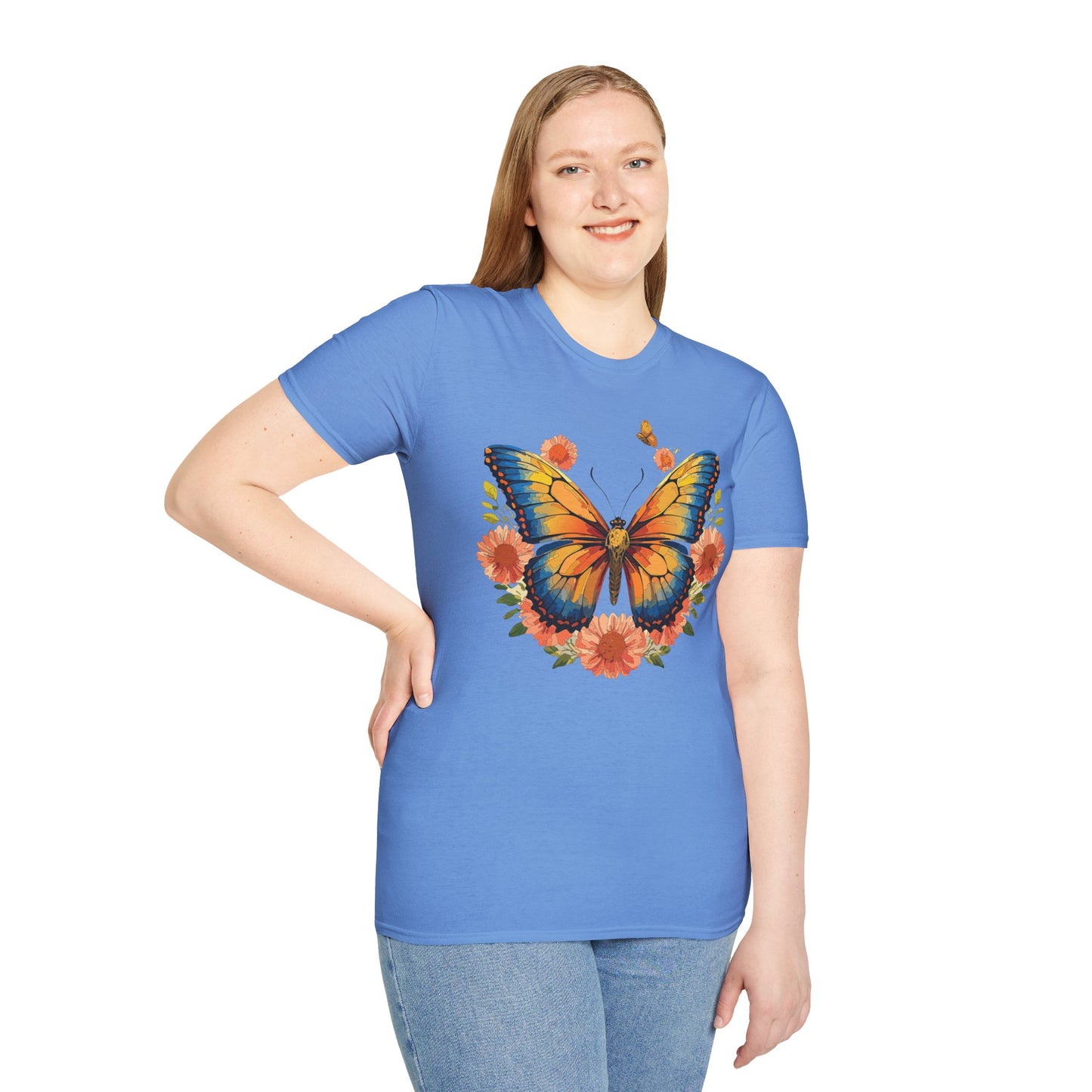Butterfly Shirt, T Shirt with Butterfly, Monarch Shirt