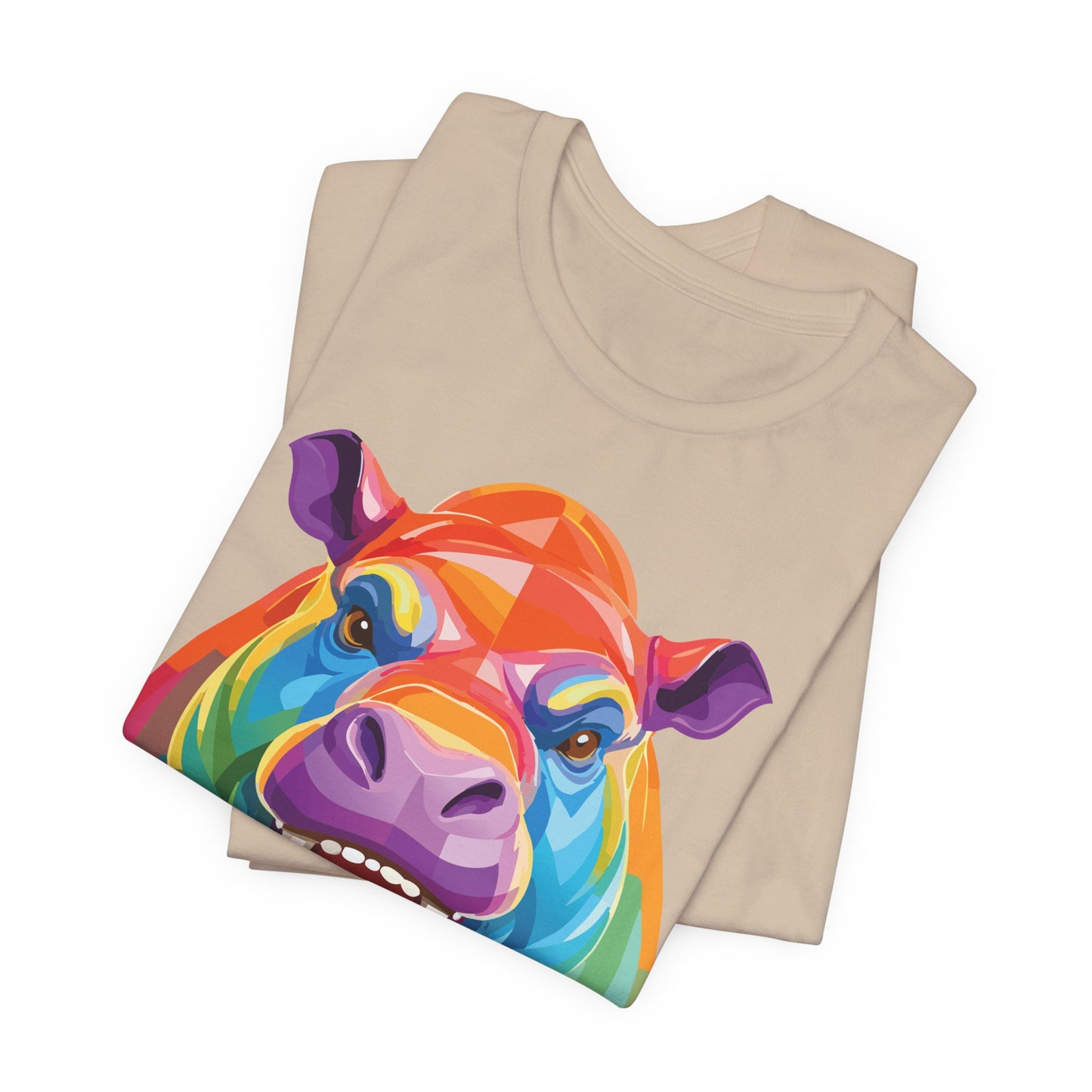 Unisex Animal Shirt, Tee Shirt with Animals, Art Design Tee Shirt, Wild Animals Shirt