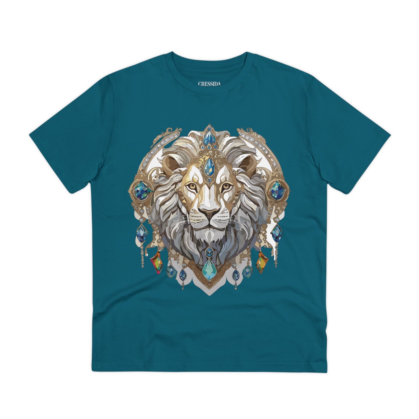 Organic T-shirt with Animals - Lion