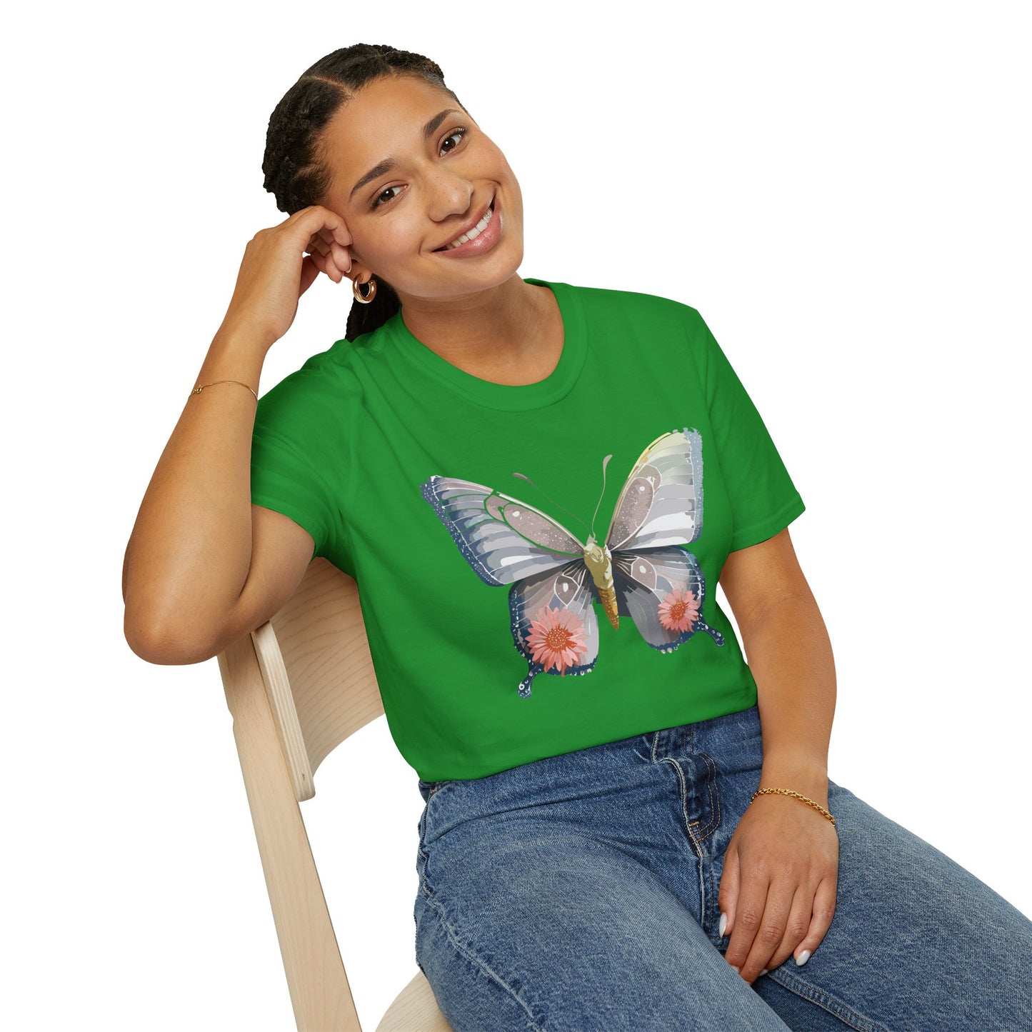 Butterfly Shirt, T Shirt with Butterfly, Monarch Shirt