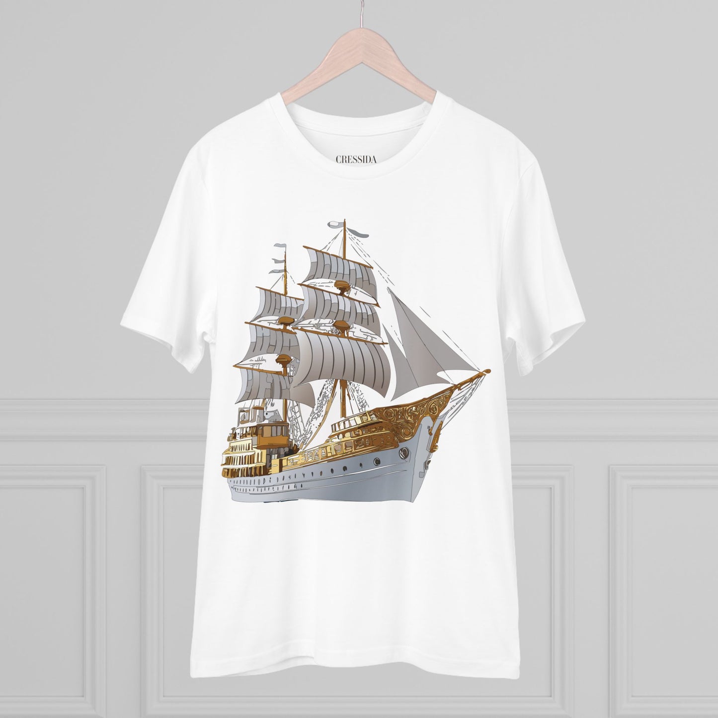 Organic T-shirt with Ship