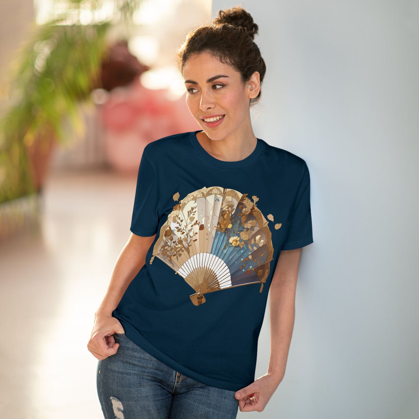 Organic T-shirt with Fan