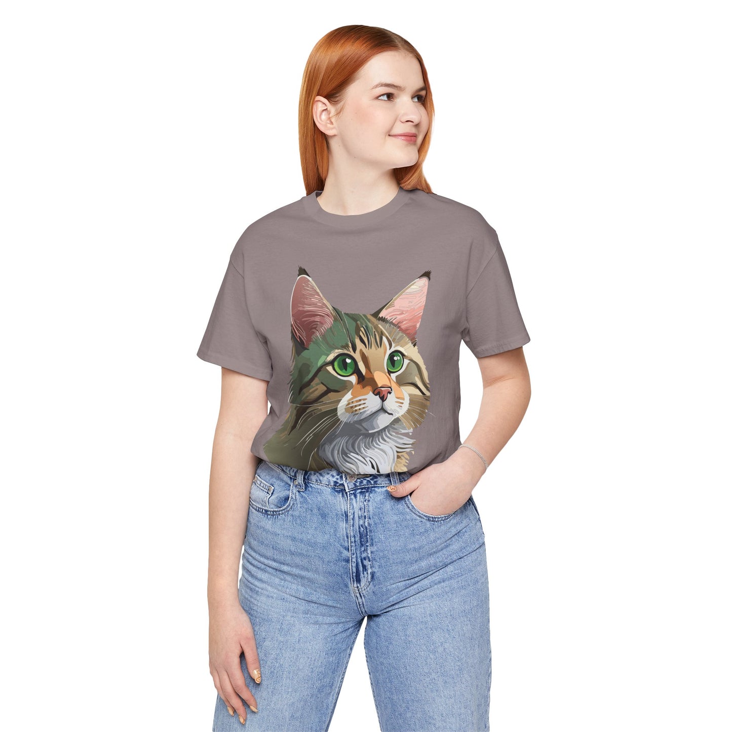 Unisex Animal Shirt, Tee Shirt with Animals, Art Design Tee Shirt, Wild Animals Shirt