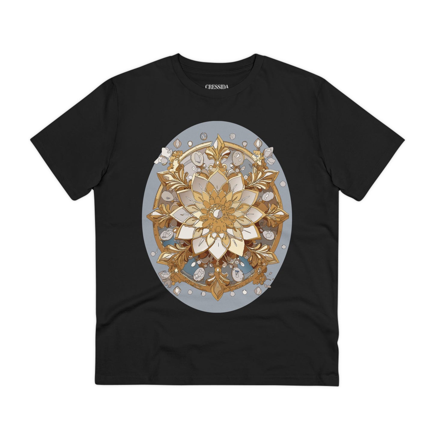 Organic T-shirt with Flower