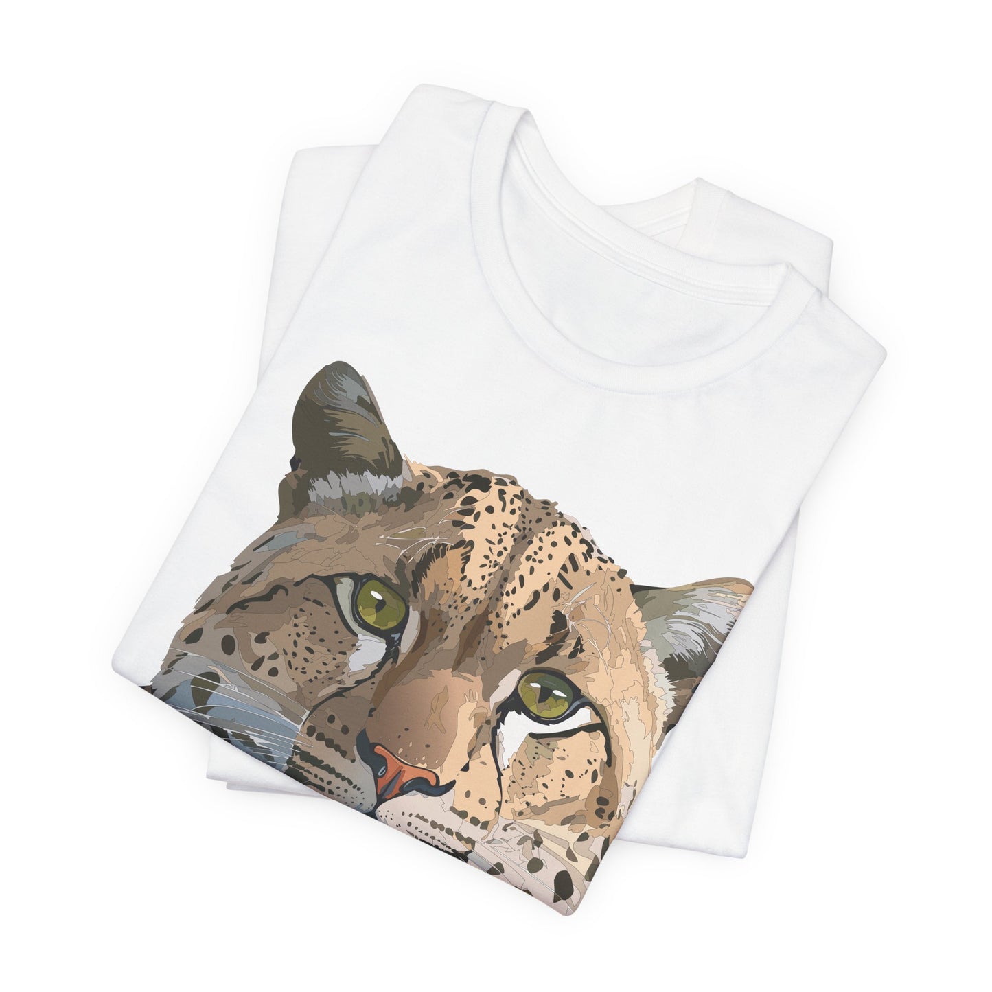 Unisex Animal Shirt, Tee Shirt with Animals, Art Design Tee Shirt, Wild Animals Shirt