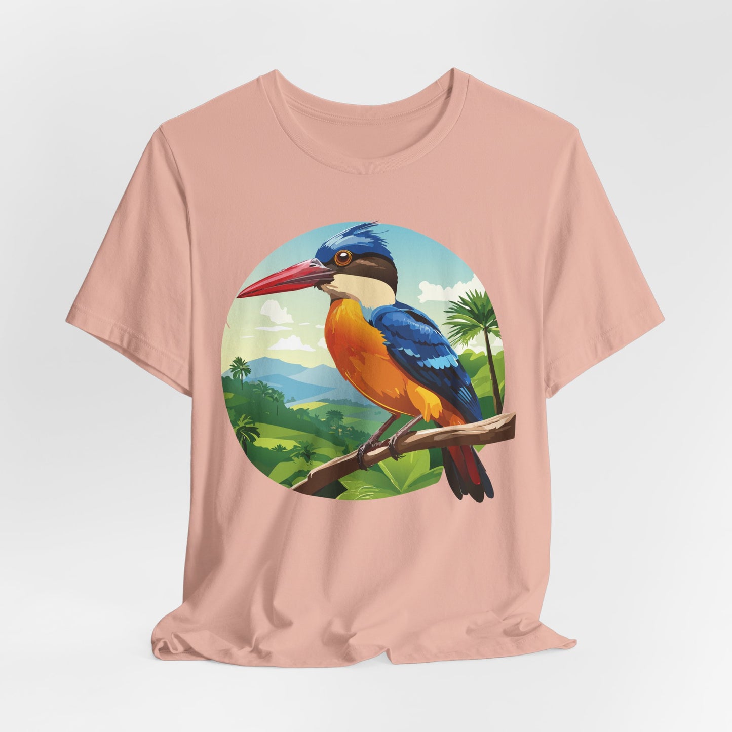 Unisex Animal Shirt, Tee Shirt with Animals, Art Design Tee Shirt, Wild Animals Shirt