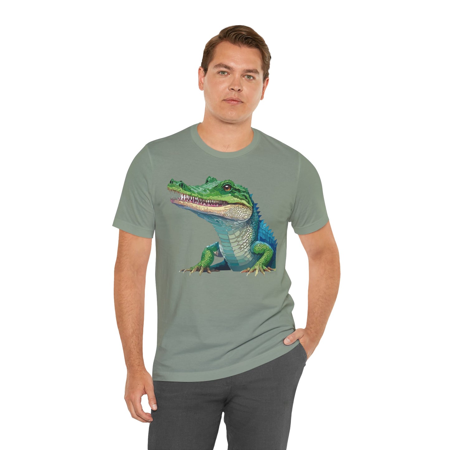 Unisex Animal Shirt, Tee Shirt with Animals, Art Design Tee Shirt, Wild Animals Shirt