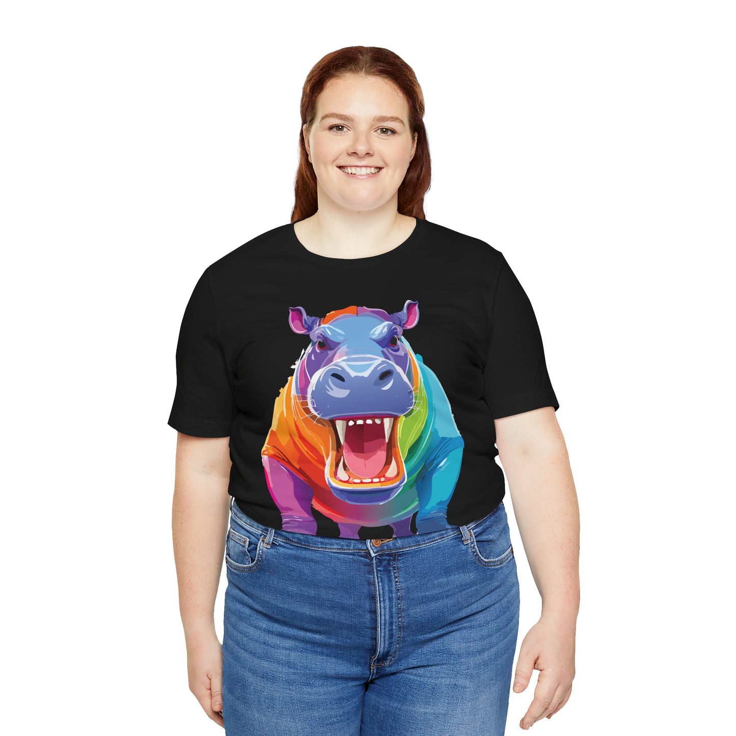 Unisex Animal Shirt, Tee Shirt with Animals, Art Design Tee Shirt, Wild Animals Shirt