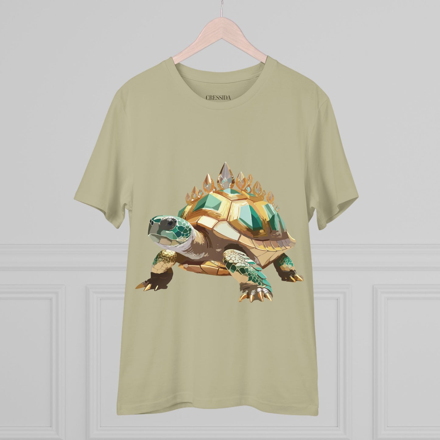 Organic T-shirt with Animals - Turtle