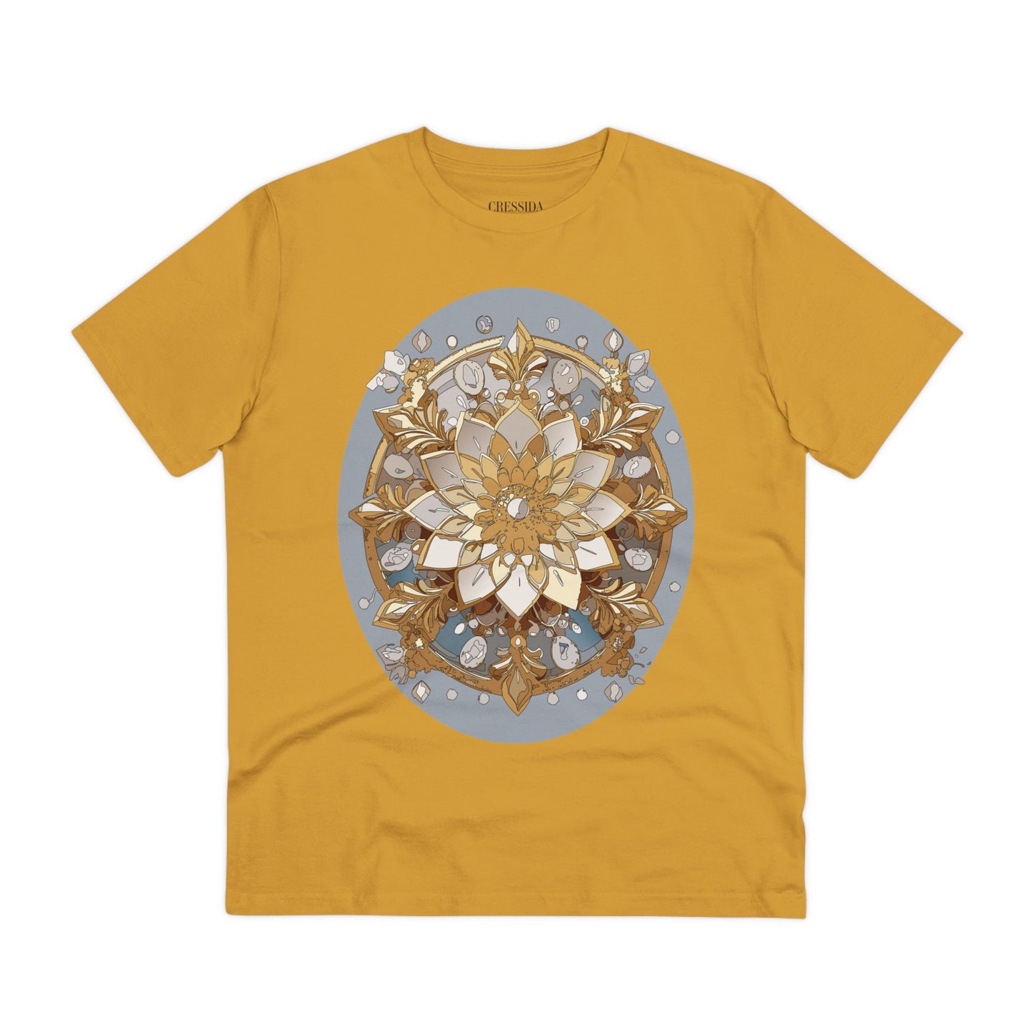 Organic T-shirt with Flower