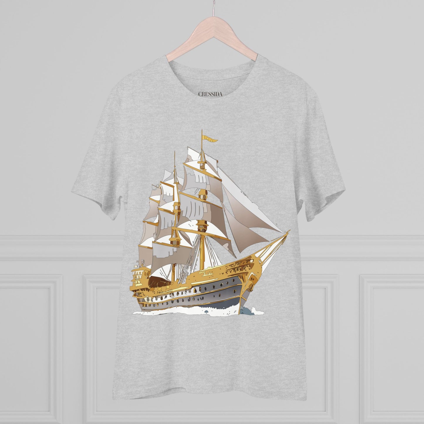 Organic T-shirt with Ship