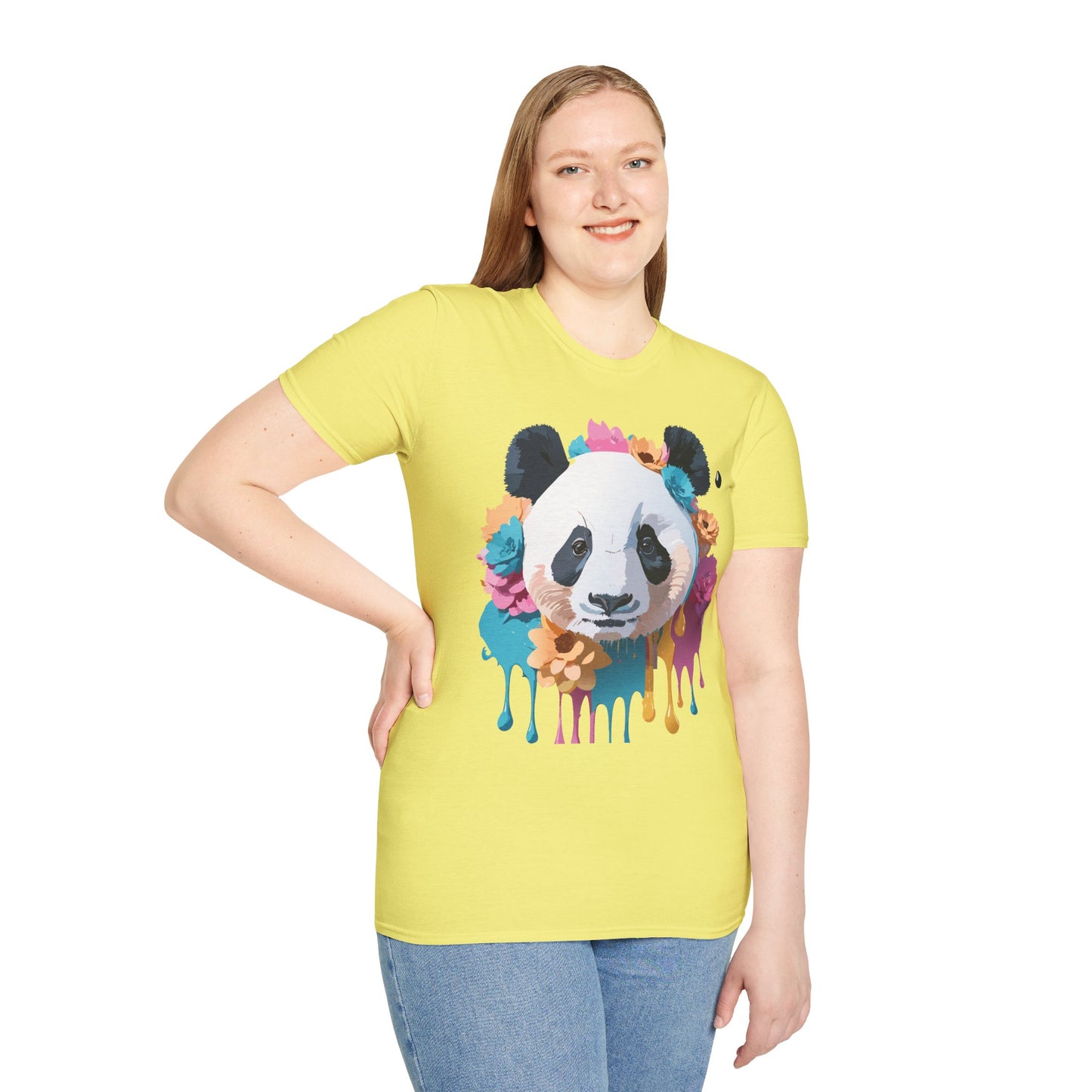 Panda Shirt, T Shirt with Panda, Animal Shirt, Tee Shirt with Animals