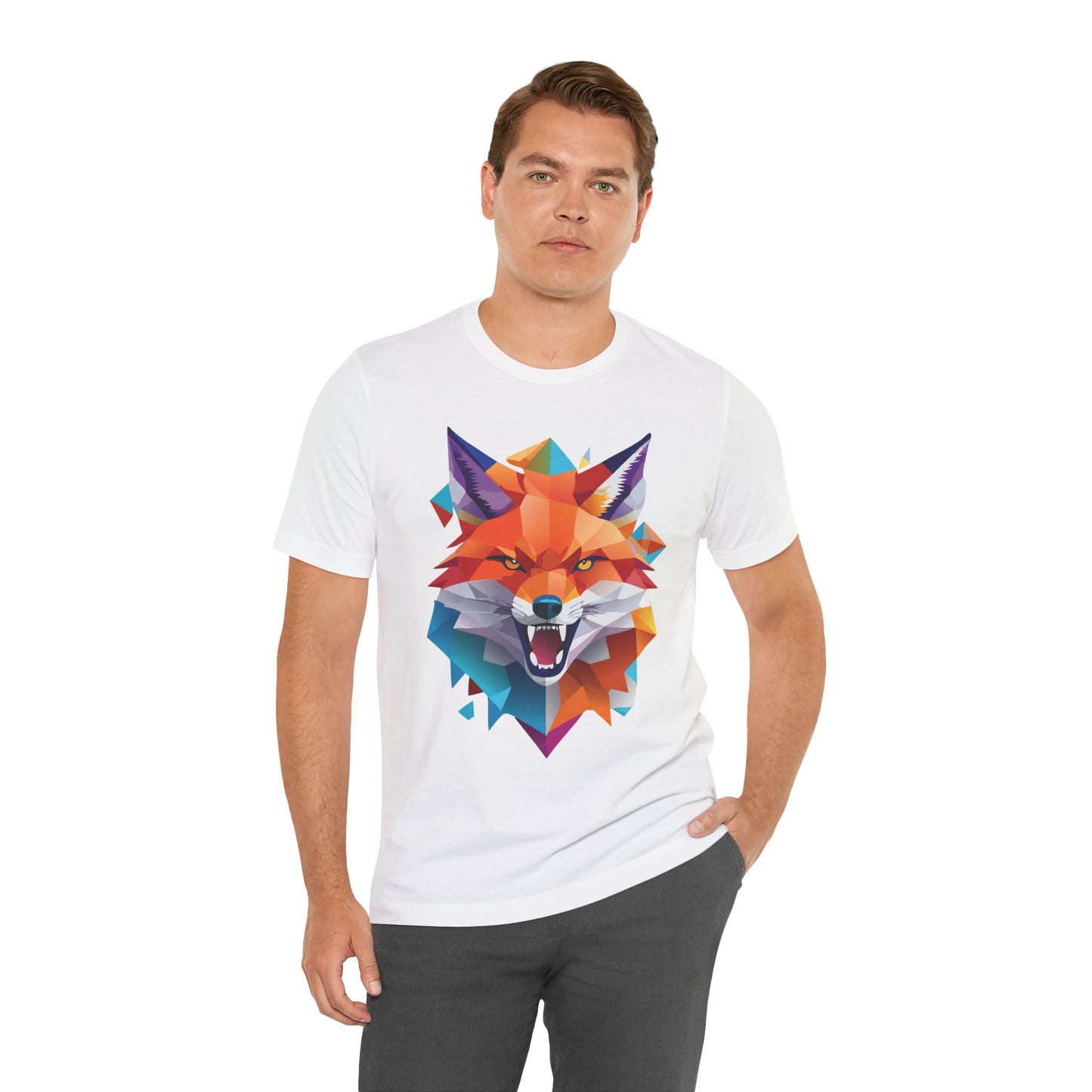 Unisex Animal Shirt, Tee Shirt with Animals, Art Design Tee Shirt, Wild Animals Shirt