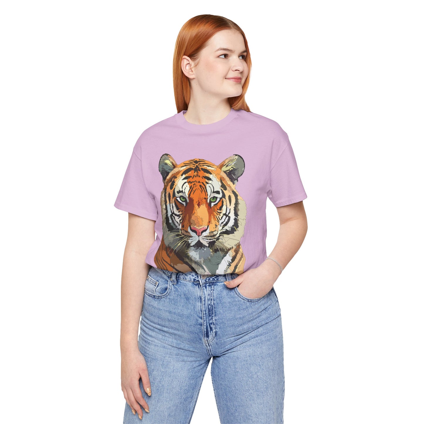Unisex Animal Shirt, Tee Shirt with Animals, Art Design Tee Shirt, Wild Animals Shirt