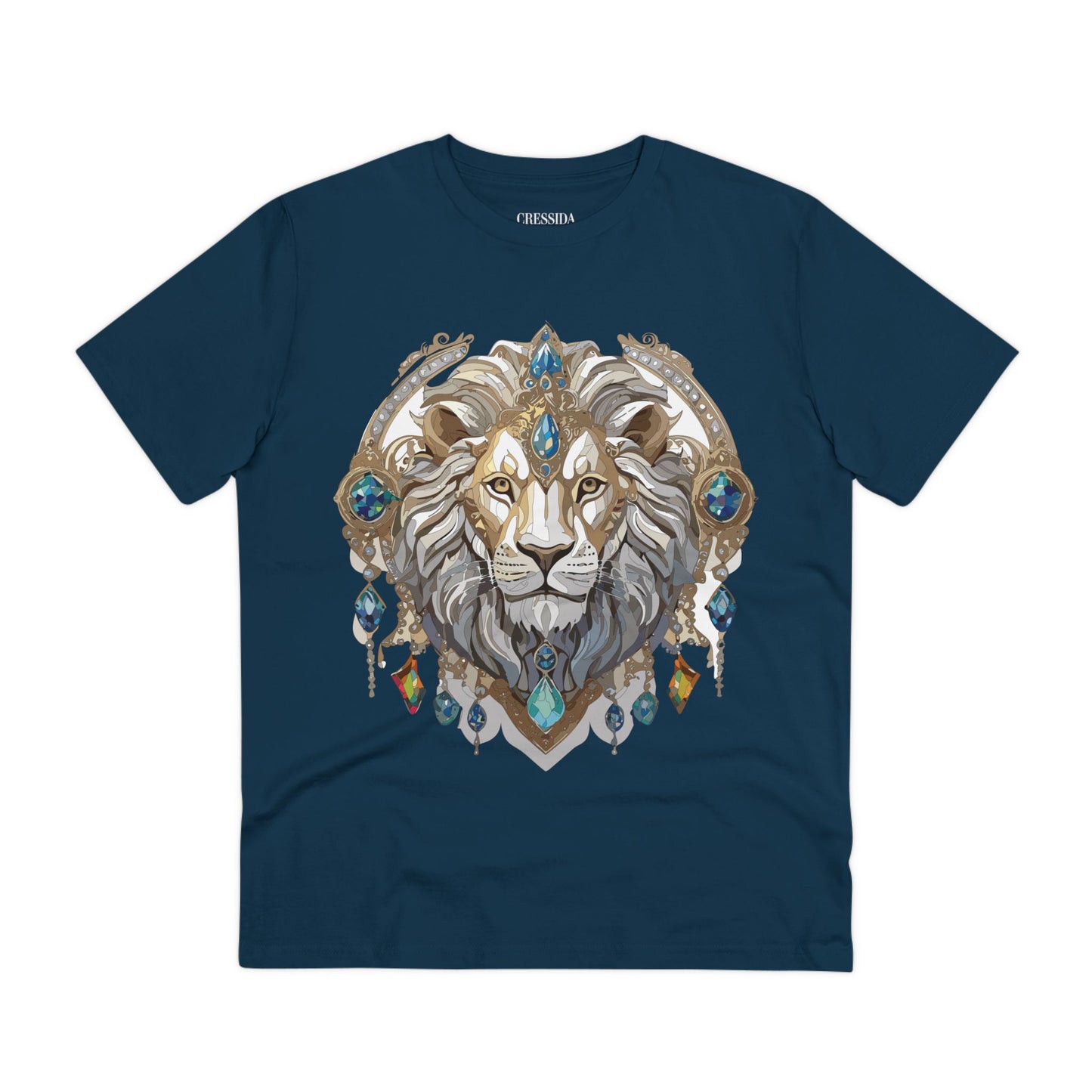 Organic T-shirt with Animals - Lion