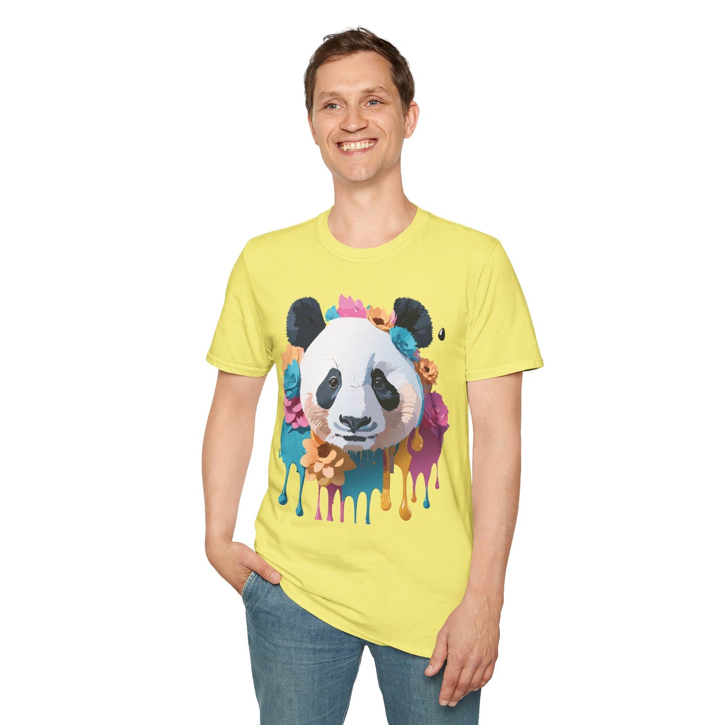 Panda Shirt, T Shirt with Panda, Animal Shirt, Tee Shirt with Animals
