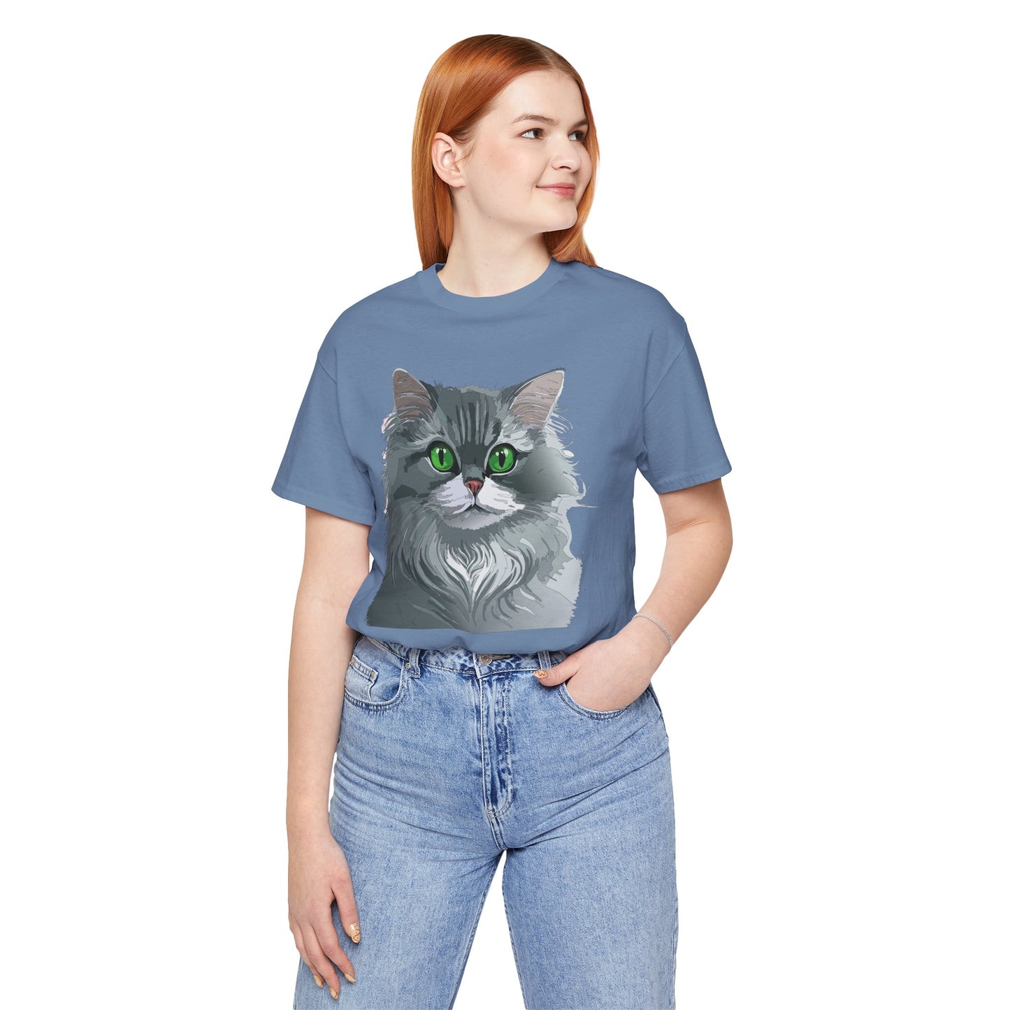 Unisex Animal Shirt, Tee Shirt with Animals, Art Design Tee Shirt, Wild Animals Shirt