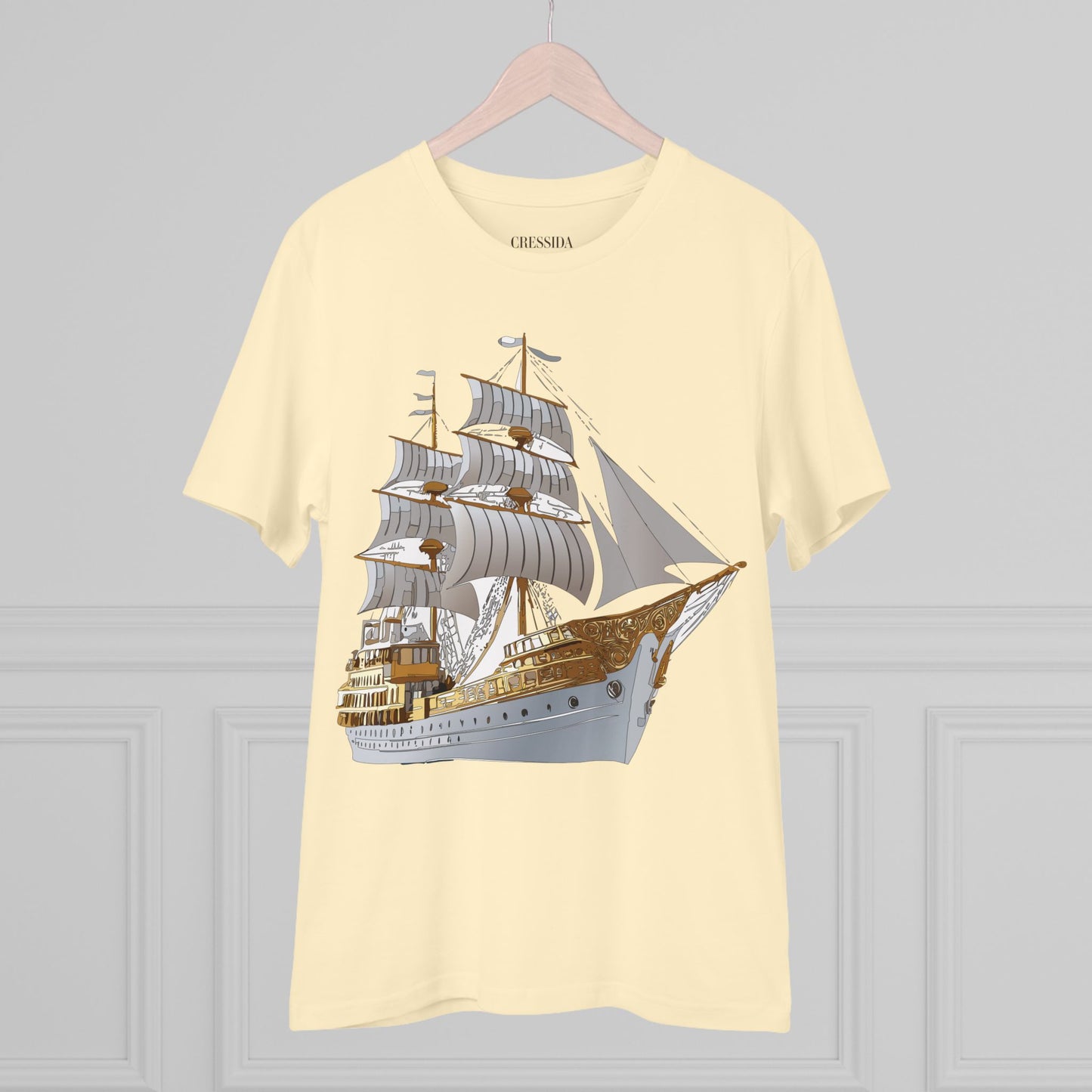 Organic T-shirt with Ship