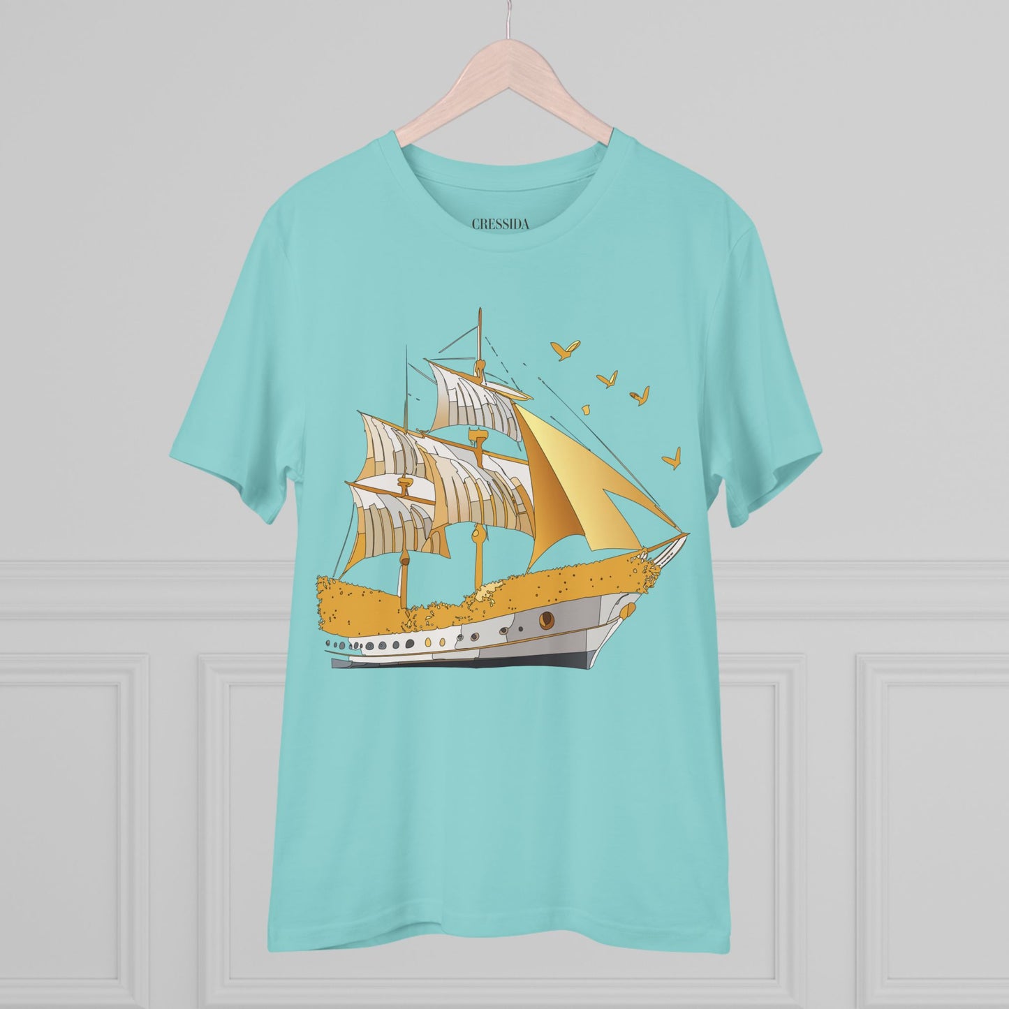 Organic T-shirt with Ship