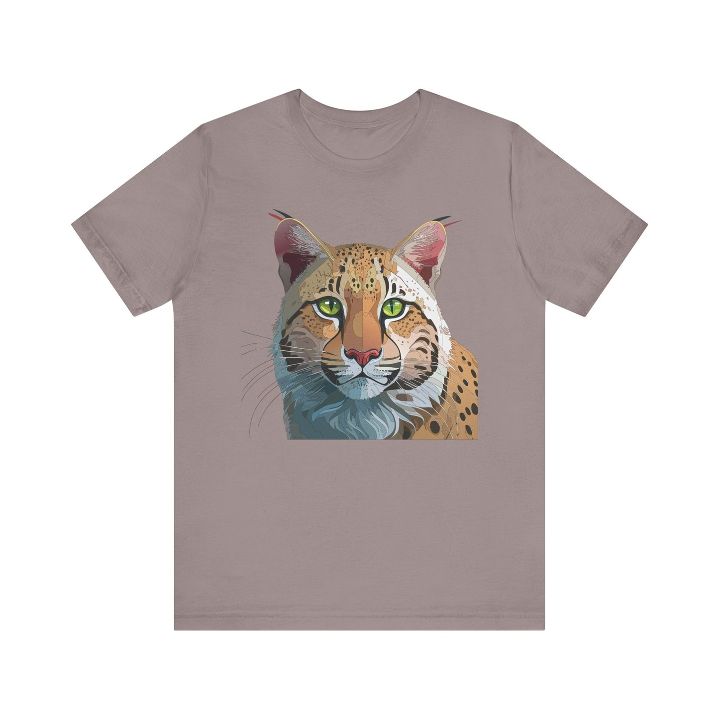 Unisex Animal Shirt, Tee Shirt with Animals, Art Design Tee Shirt, Wild Animals Shirt