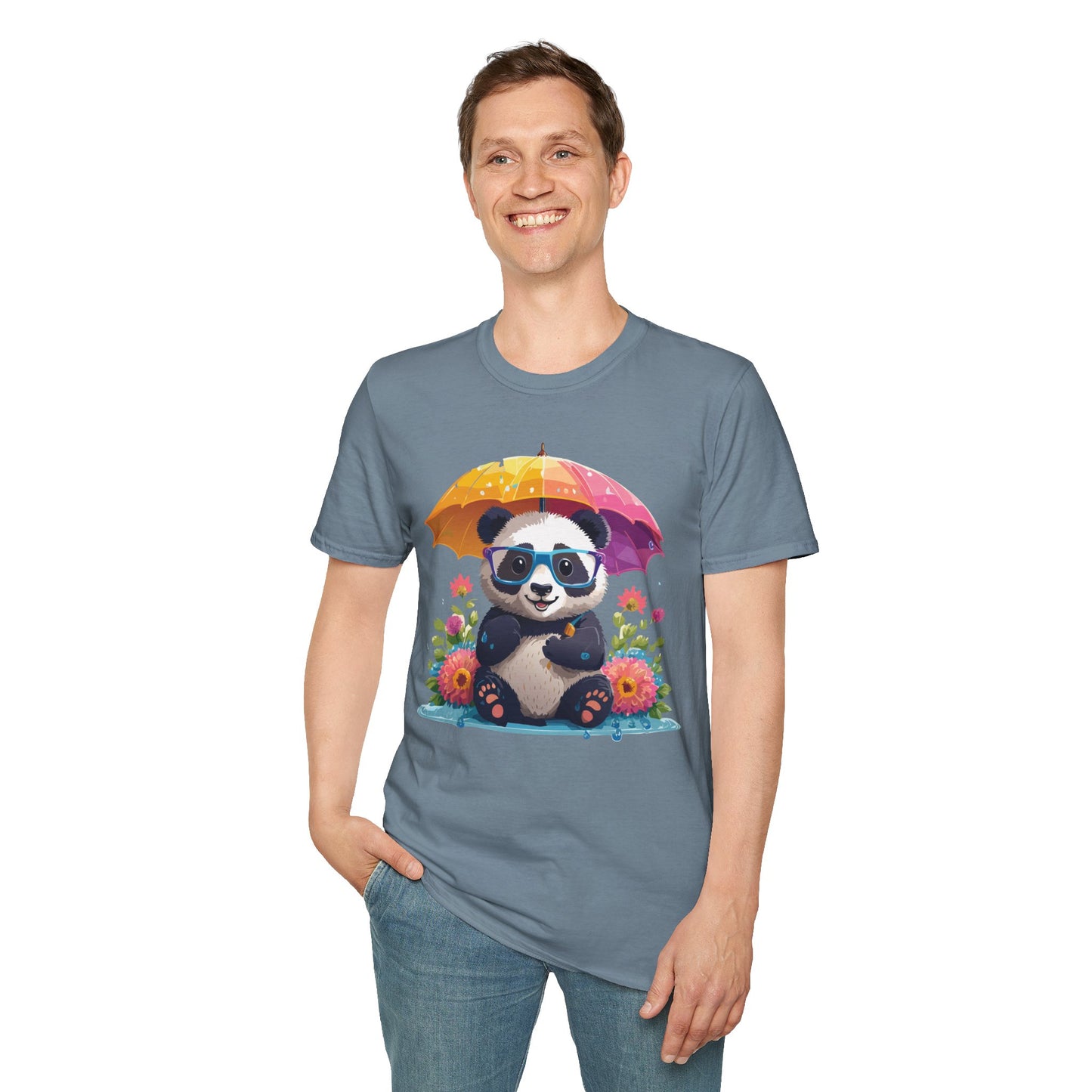 Panda Shirt, T Shirt with Panda, Animal Shirt, Tee Shirt with Animals