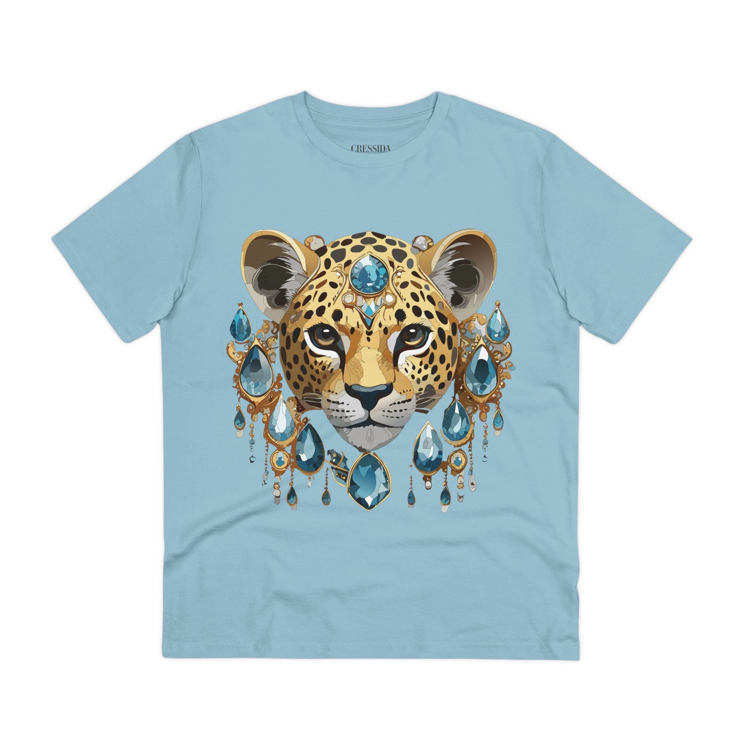 Organic T-shirt with Animals - Cheetah