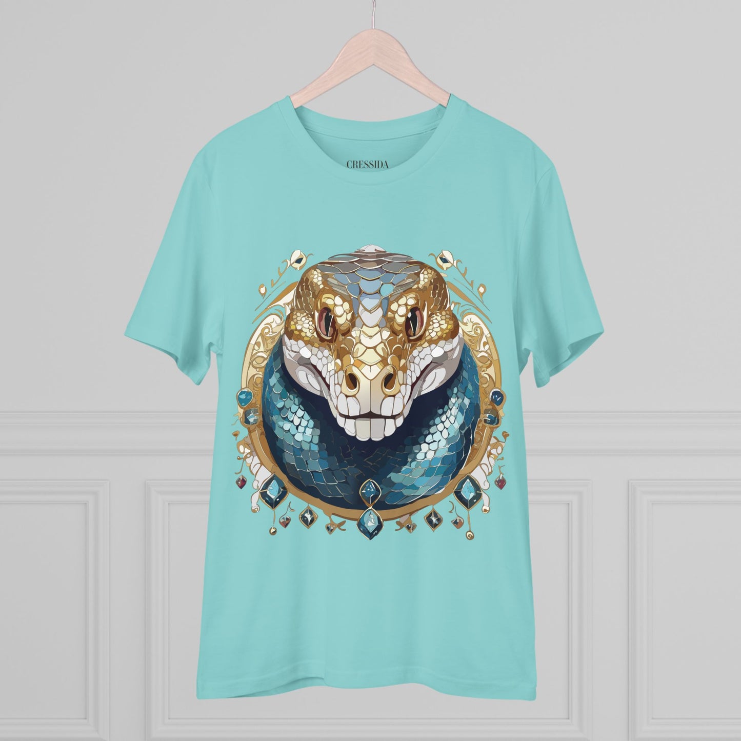 Organic T-shirt with Animals - Python