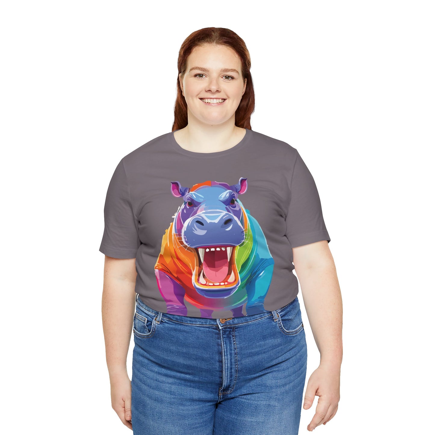 Unisex Animal Shirt, Tee Shirt with Animals, Art Design Tee Shirt, Wild Animals Shirt
