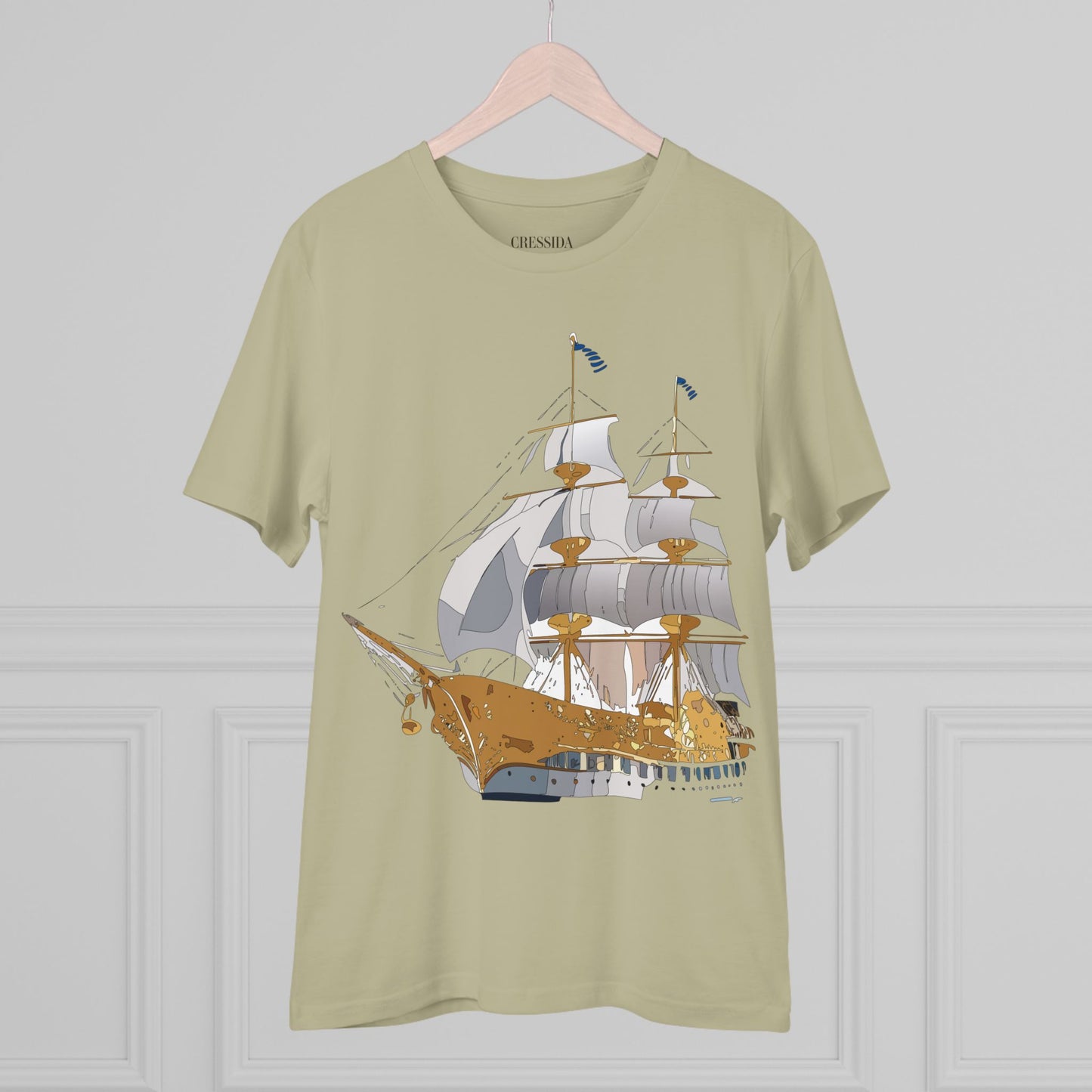 Organic T-shirt with Ship