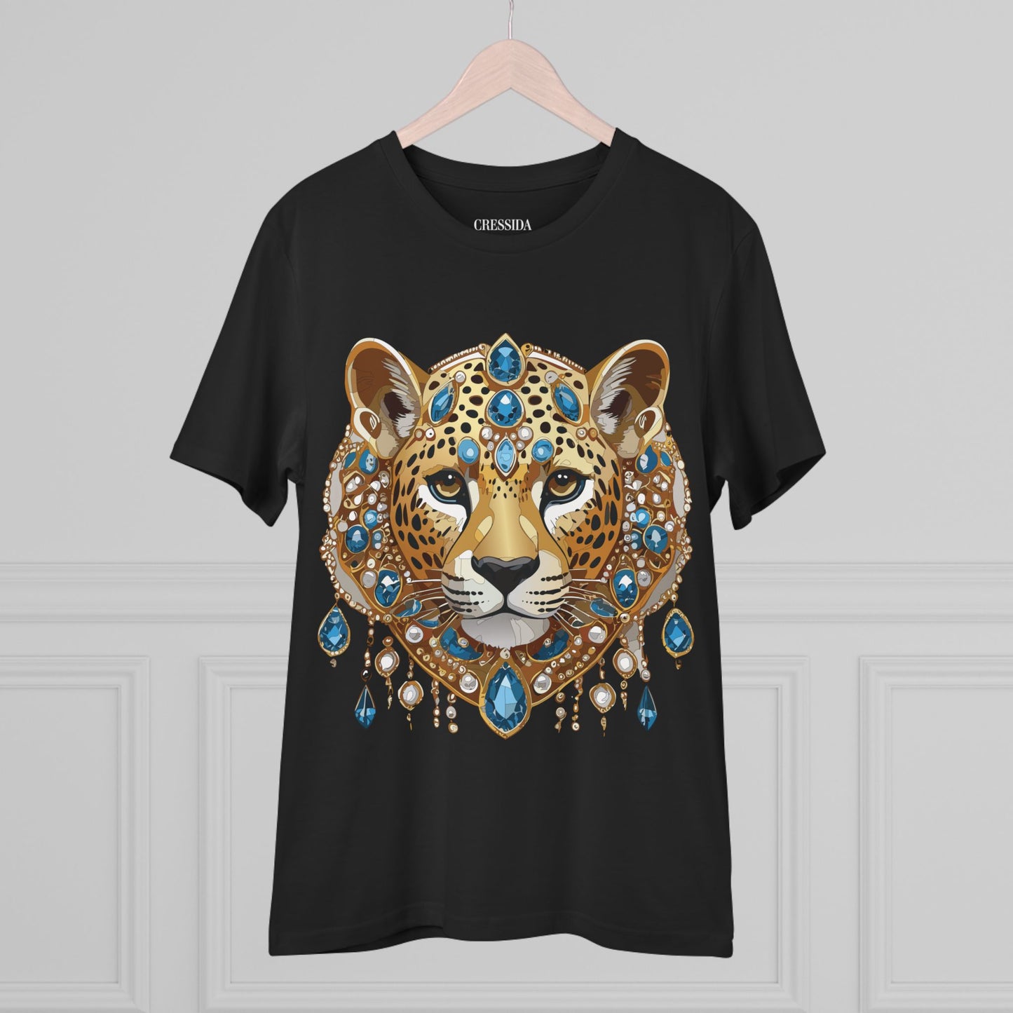 Organic T-shirt with Animals - Cheetah