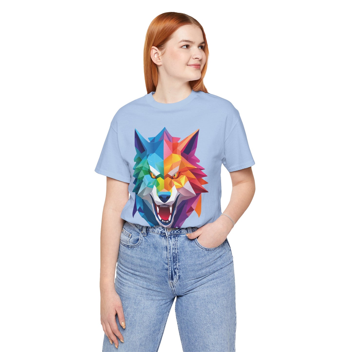 Unisex Animal Shirt, Tee Shirt with Animals, Art Design Tee Shirt, Wild Animals Shirt