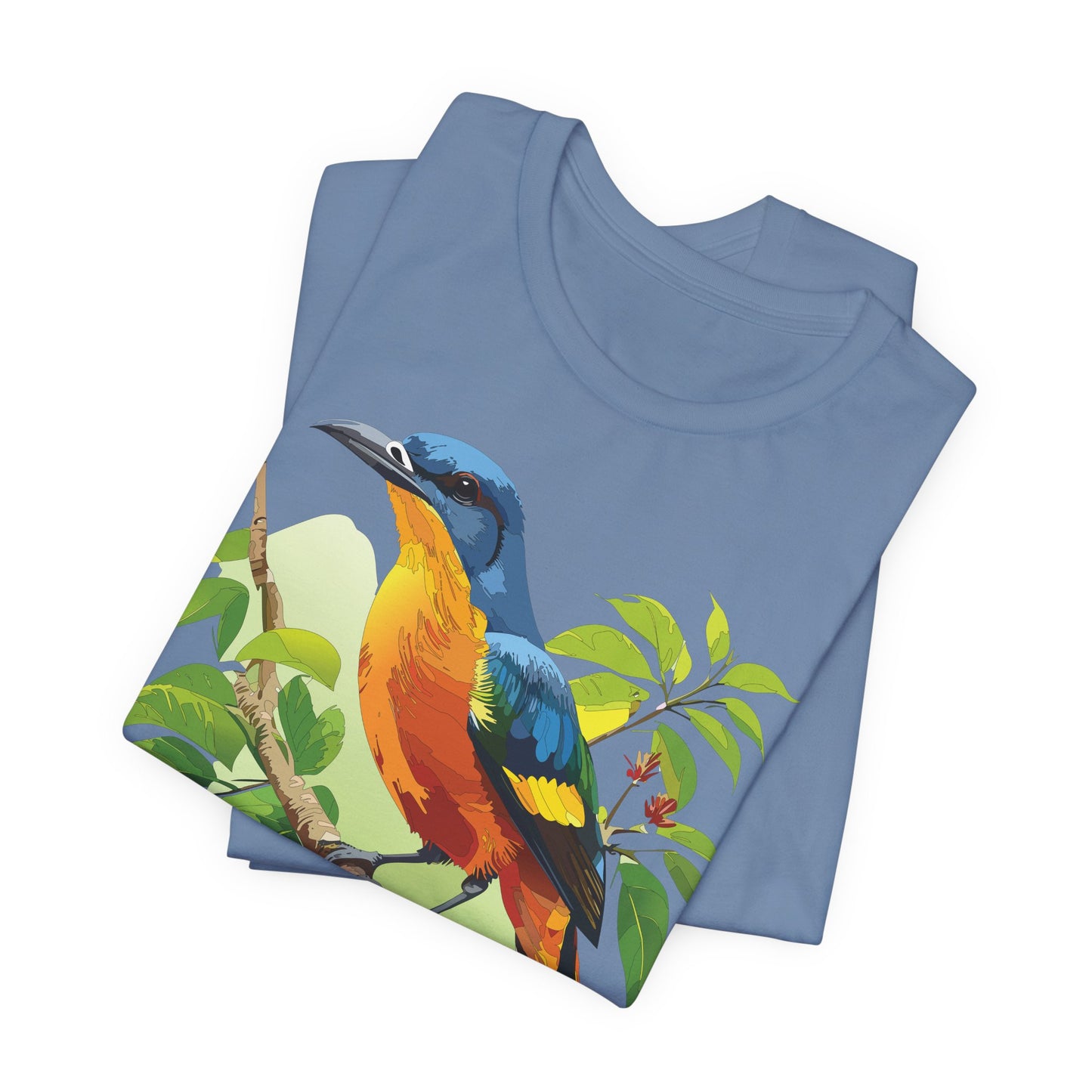 Unisex Animal Shirt, Tee Shirt with Animals, Art Design Tee Shirt, Wild Animals Shirt